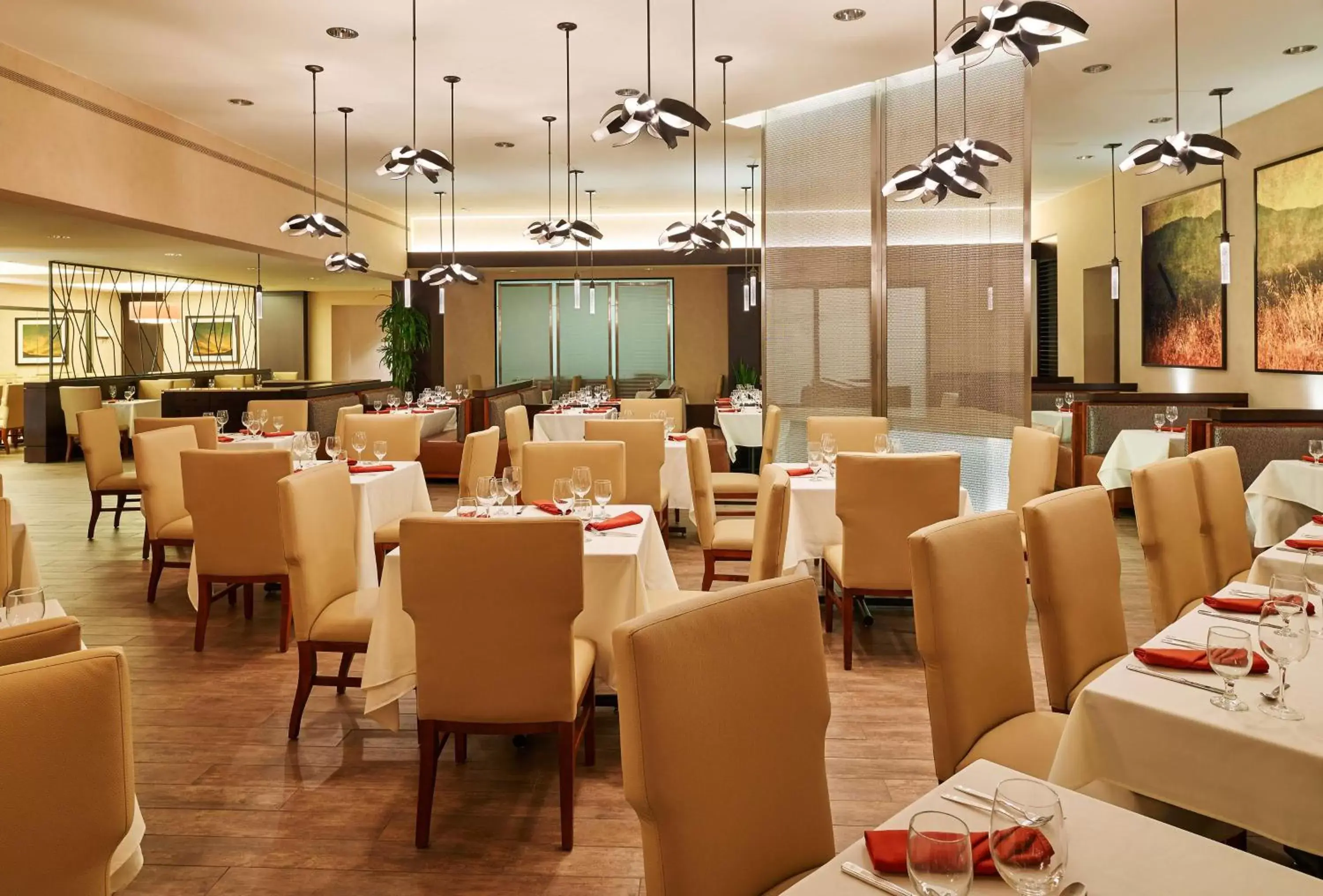 Dining area, Restaurant/Places to Eat in DoubleTree by Hilton San Antonio Airport