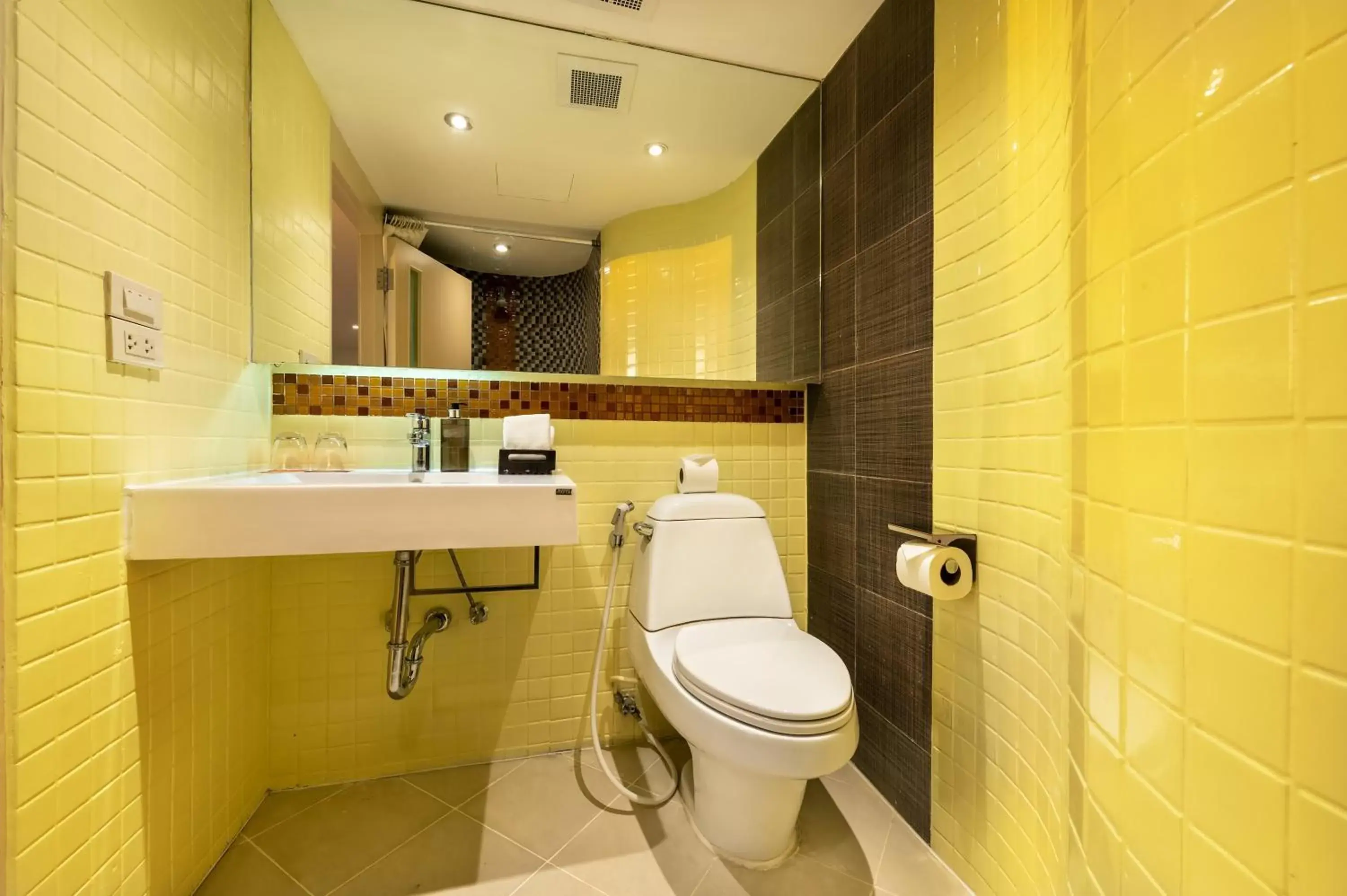 Bathroom in Bandara Suites Silom, Bangkok - SHA Extra Plus