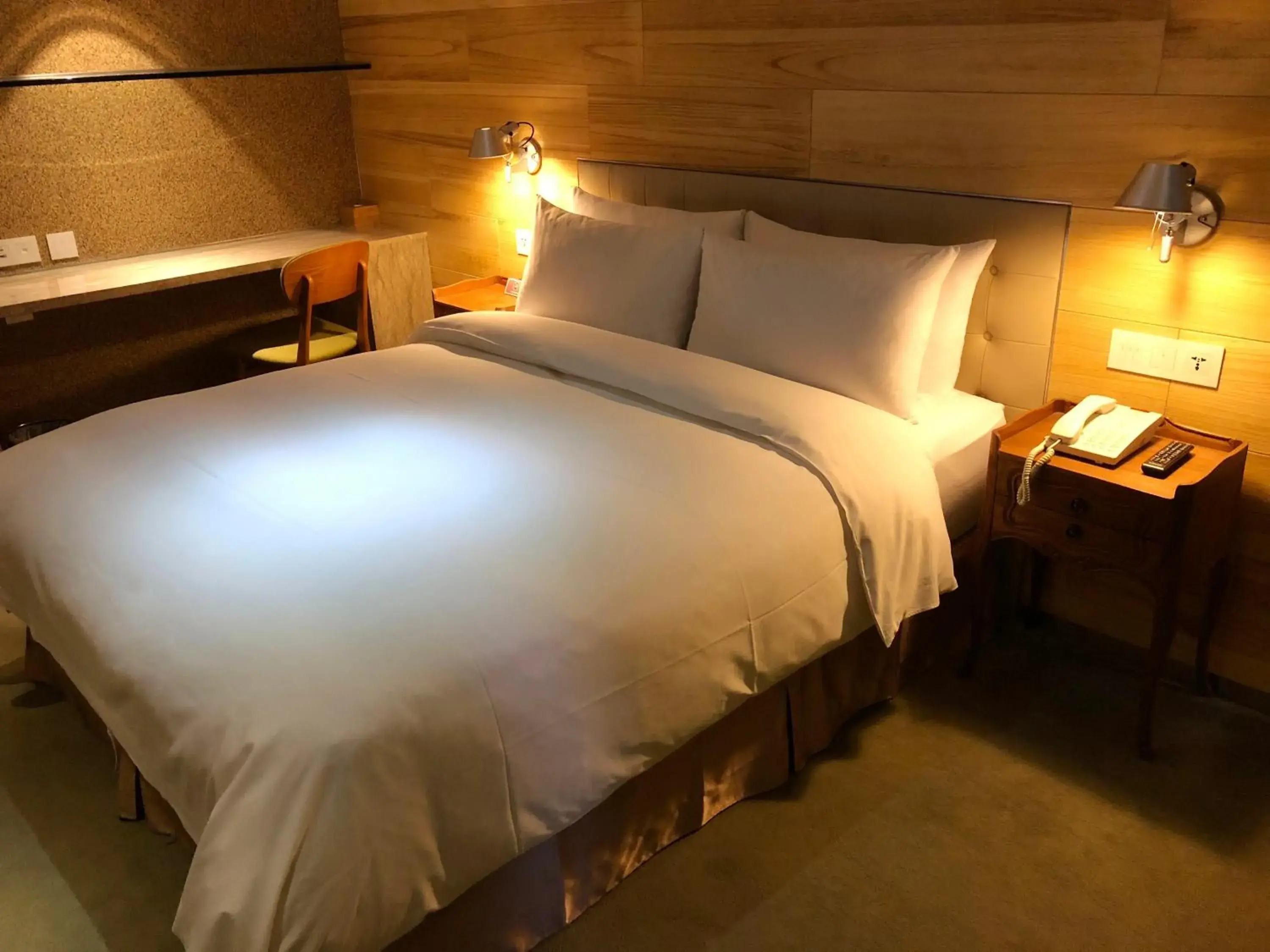 Decorative detail, Bed in Inhouse Hotel Taichung