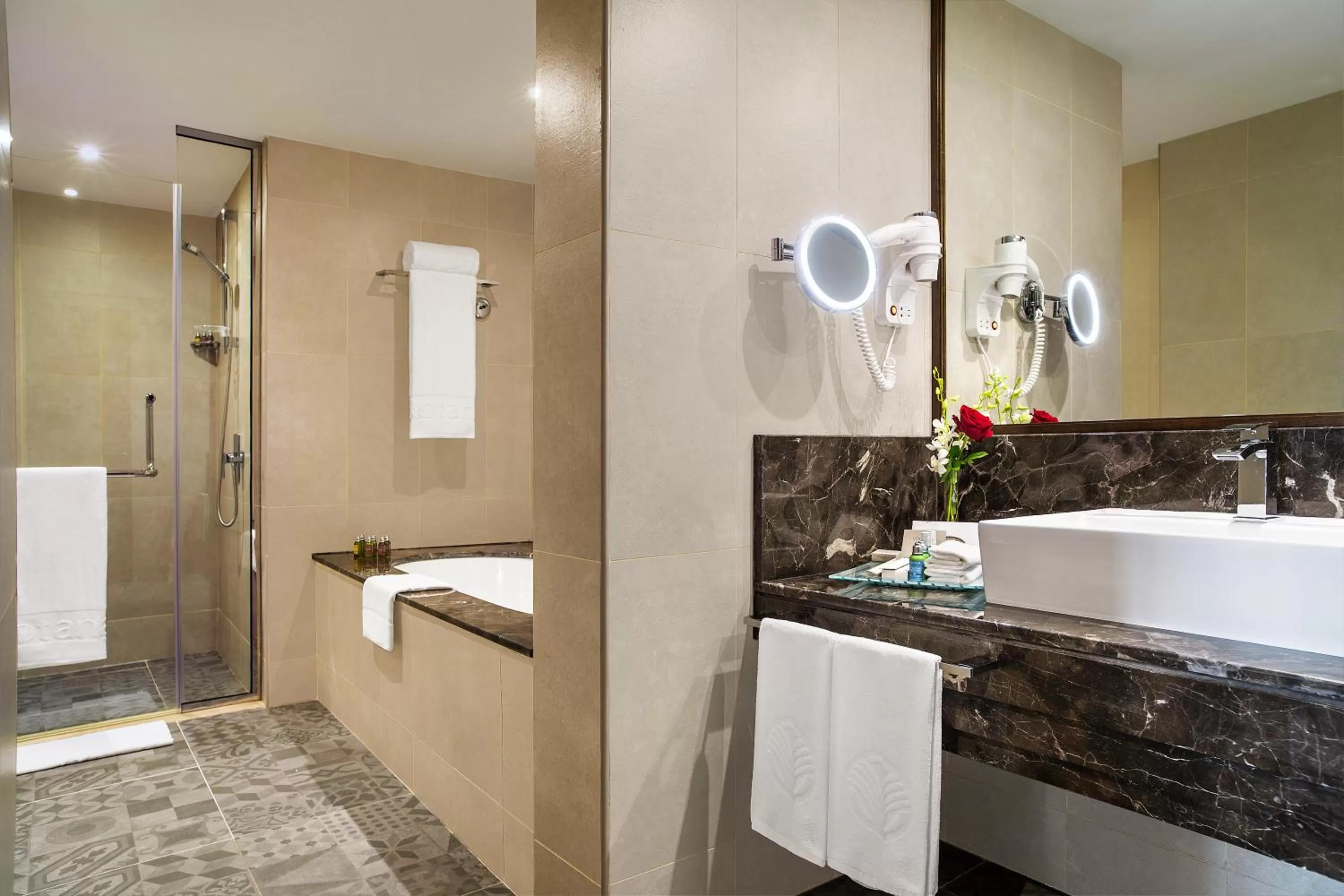 Bathroom in Jumeira Rotana – Dubai