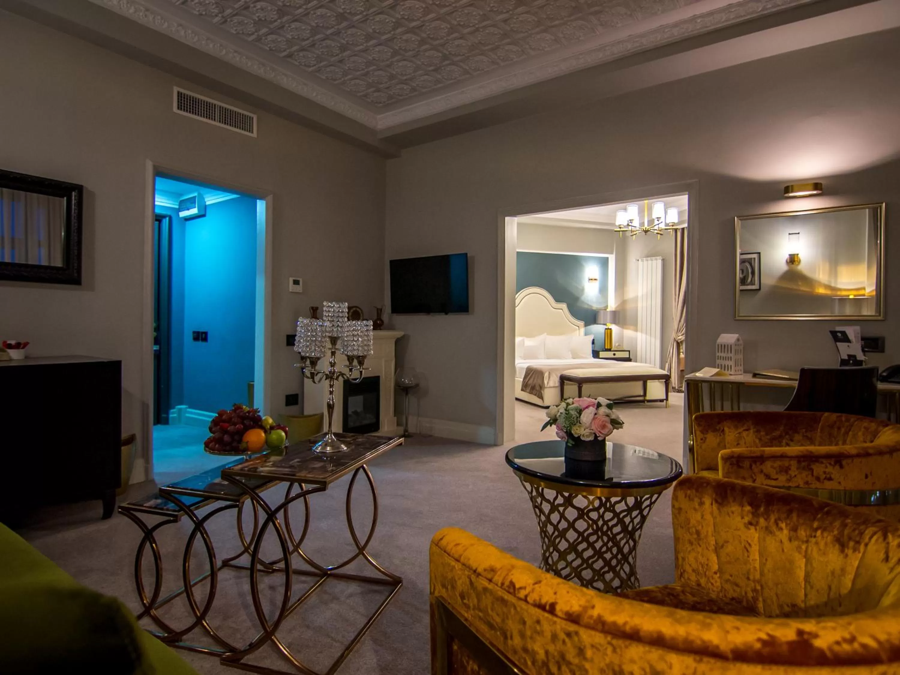 Living room in Hotel Lido by Phoenicia