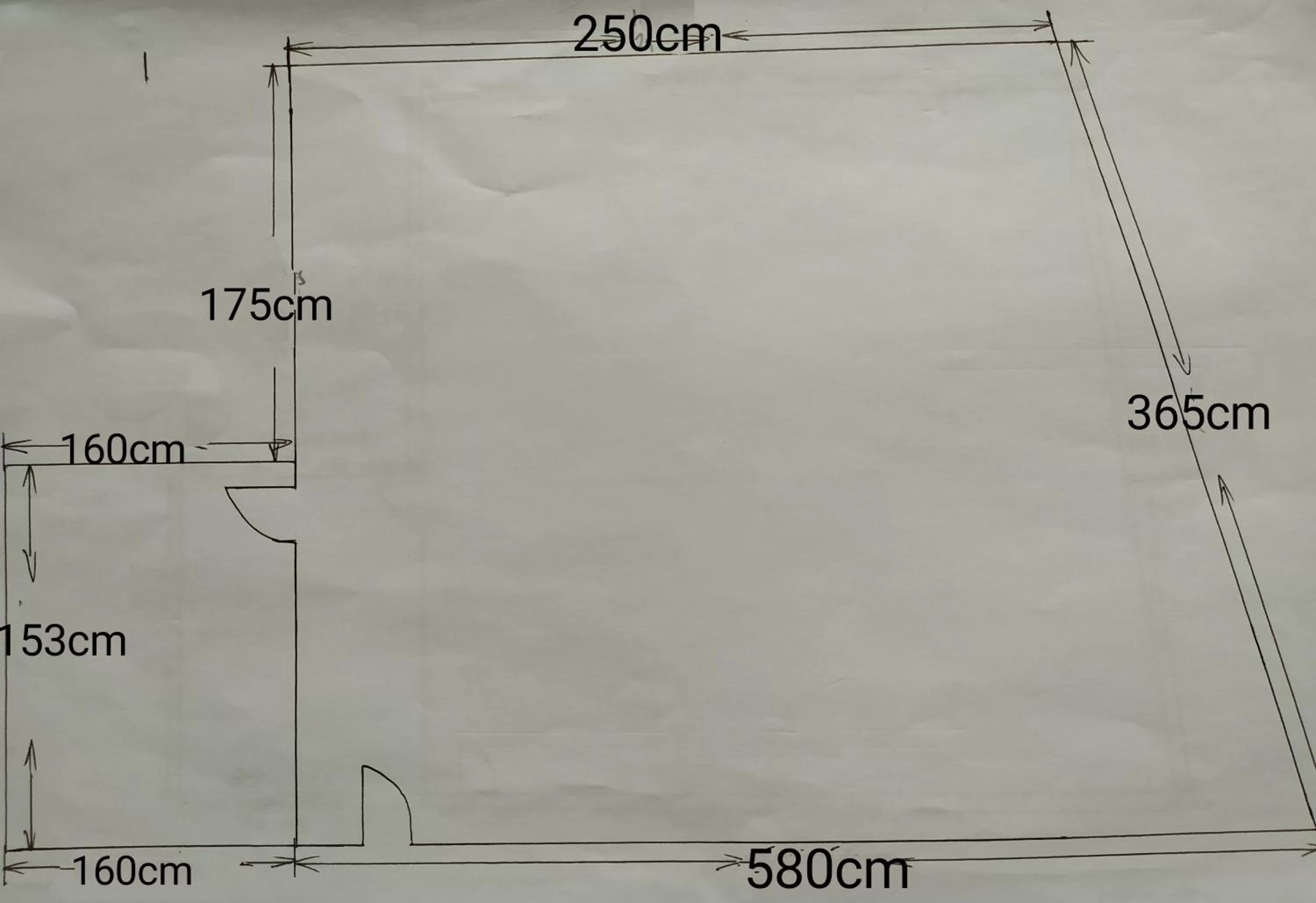Floor plan in St. John Island View Pensionne