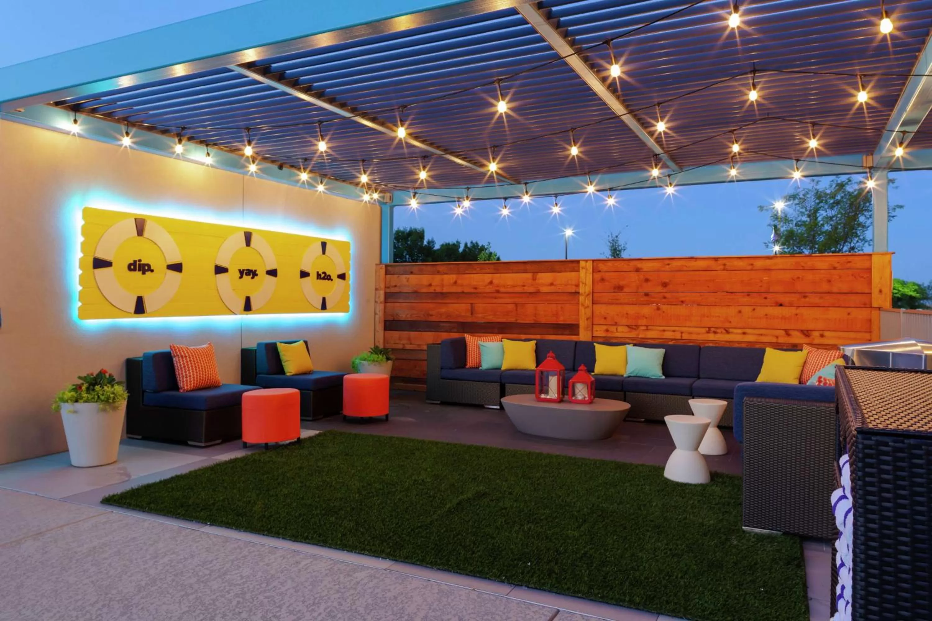 Patio in Tru by Hilton Round Rock