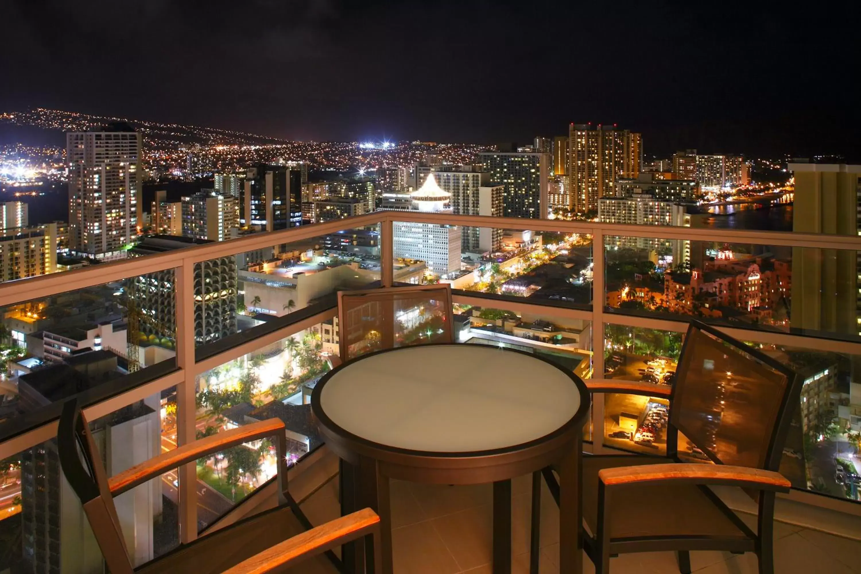 View (from property/room), Balcony/Terrace in Trump International Hotel Waikiki