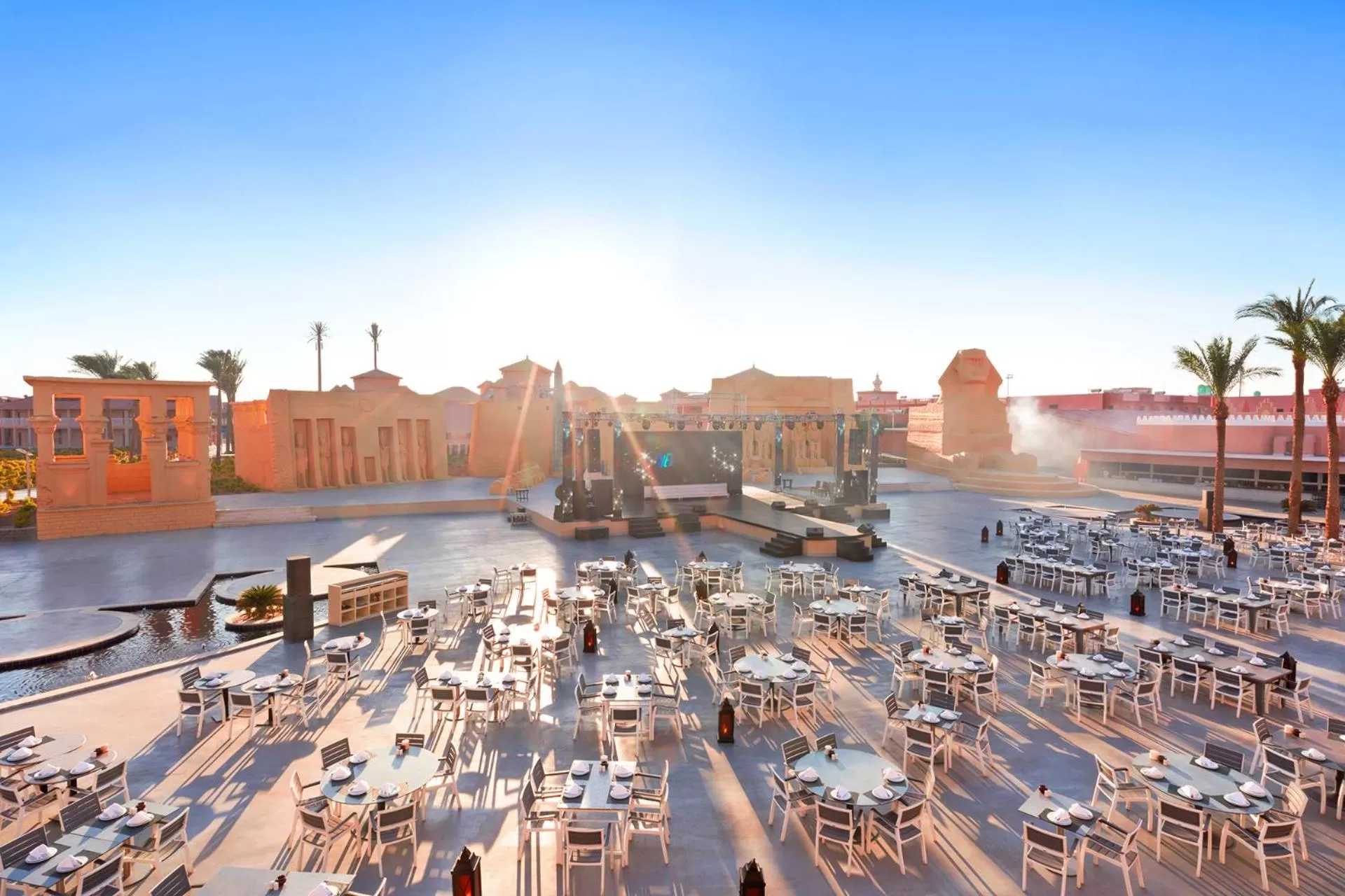 Restaurant/places to eat in Pickalbatros Alf Leila Wa Leila Resort - Neverland Hurghada