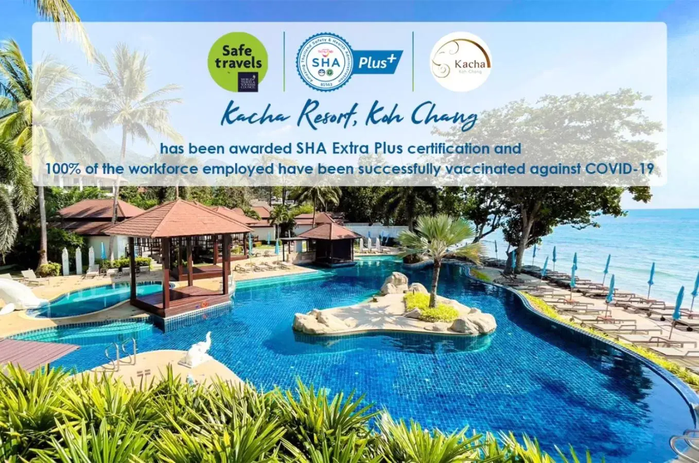 Sea view, Swimming Pool in Kacha Resort & Spa, Koh Chang - SHA Extra Plus