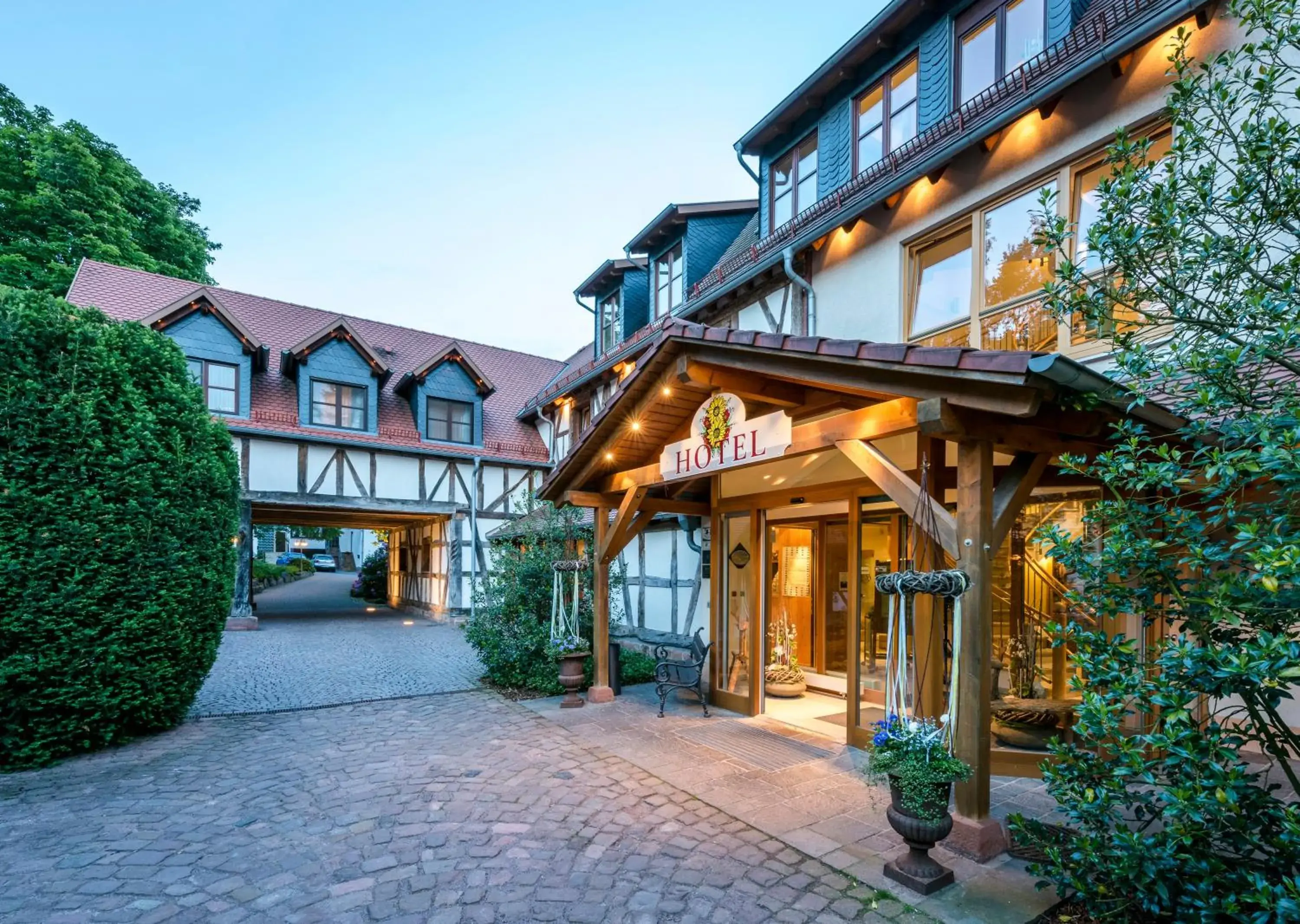 Facade/entrance, Property Building in Landhotel Heimathenhof