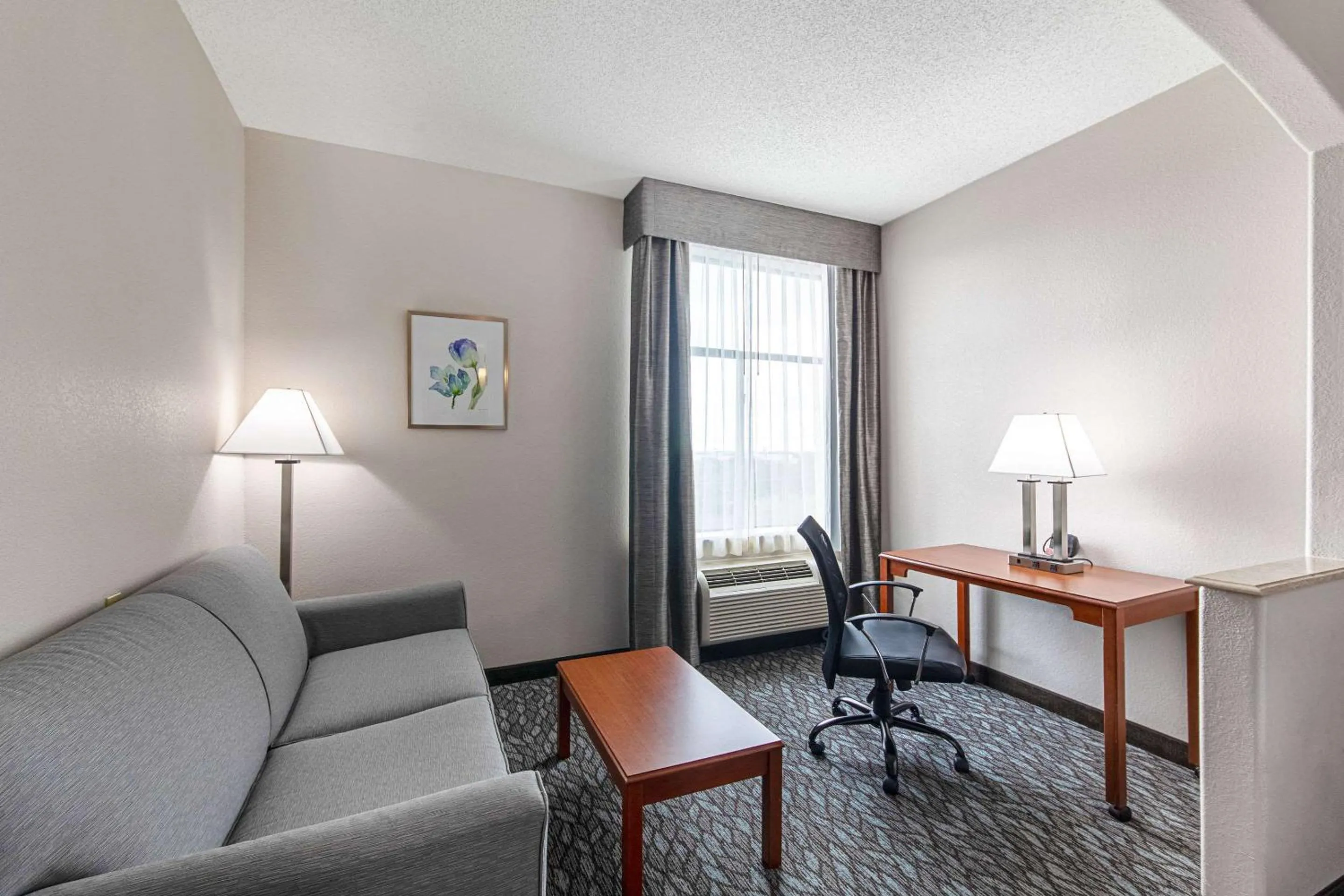 Bedroom in Quality Suites Austin South Street Elmo District