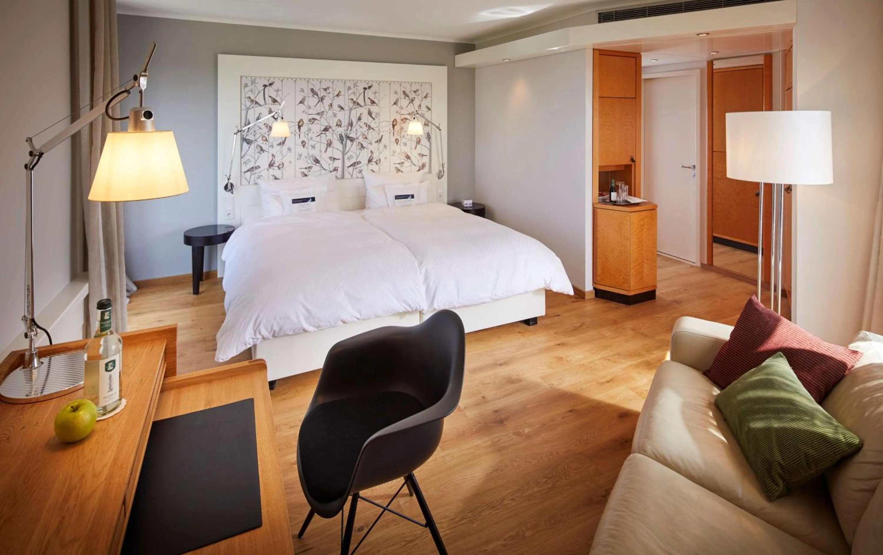 Photo of the whole room, Bed in Parkhotel Pforzheim