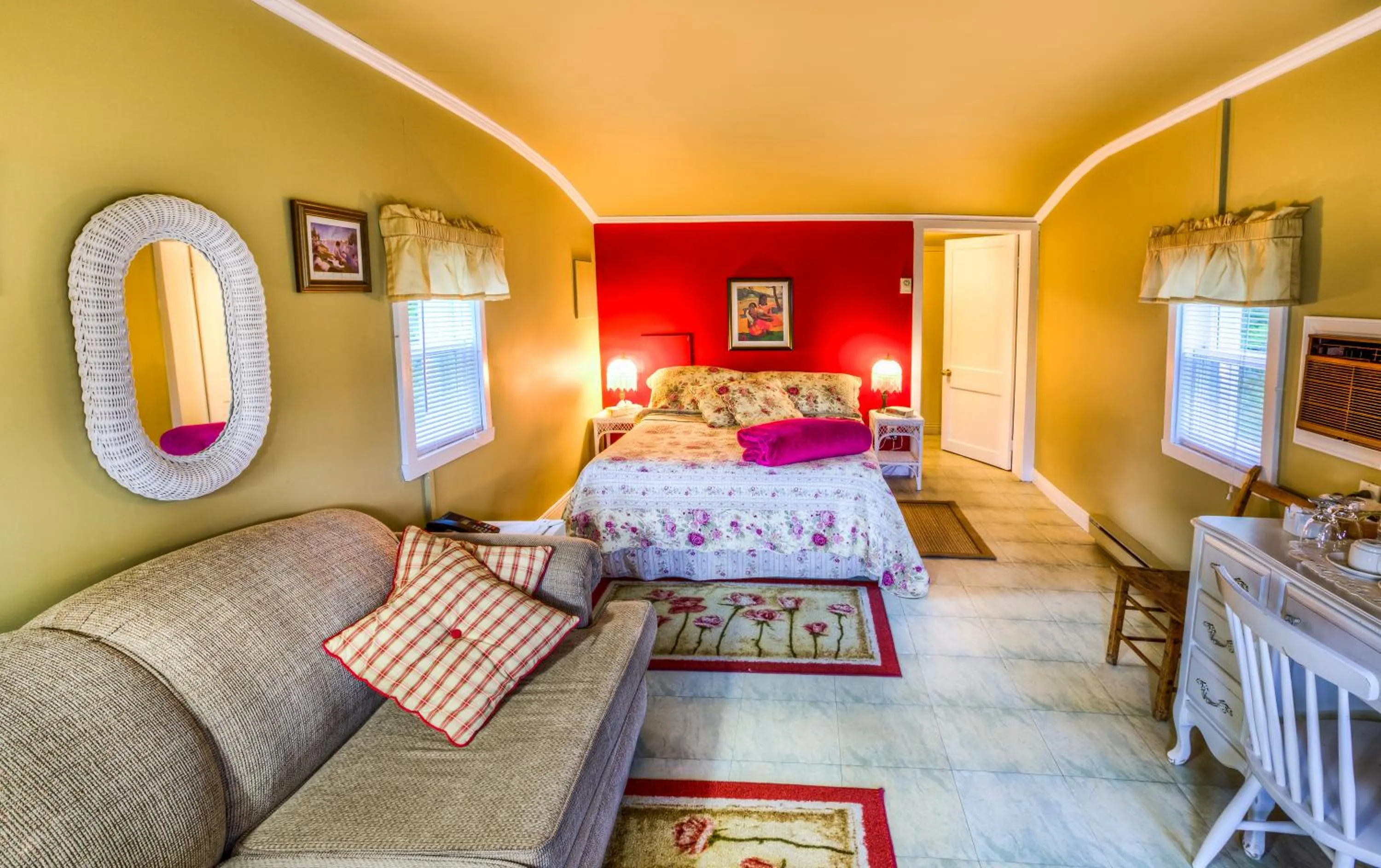 Bed in Auberge Baker