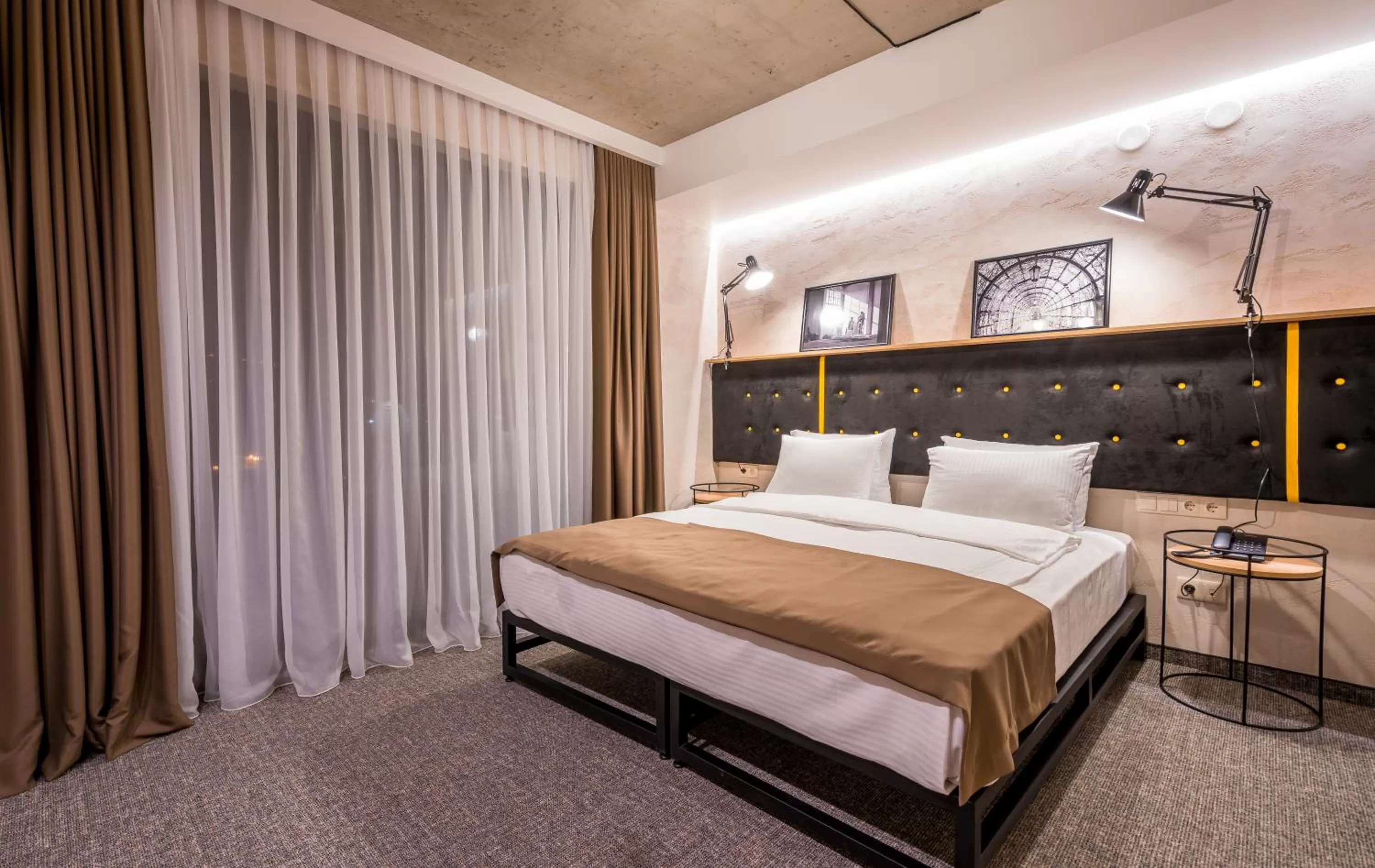 Bed in Tbilisi Story Hotel