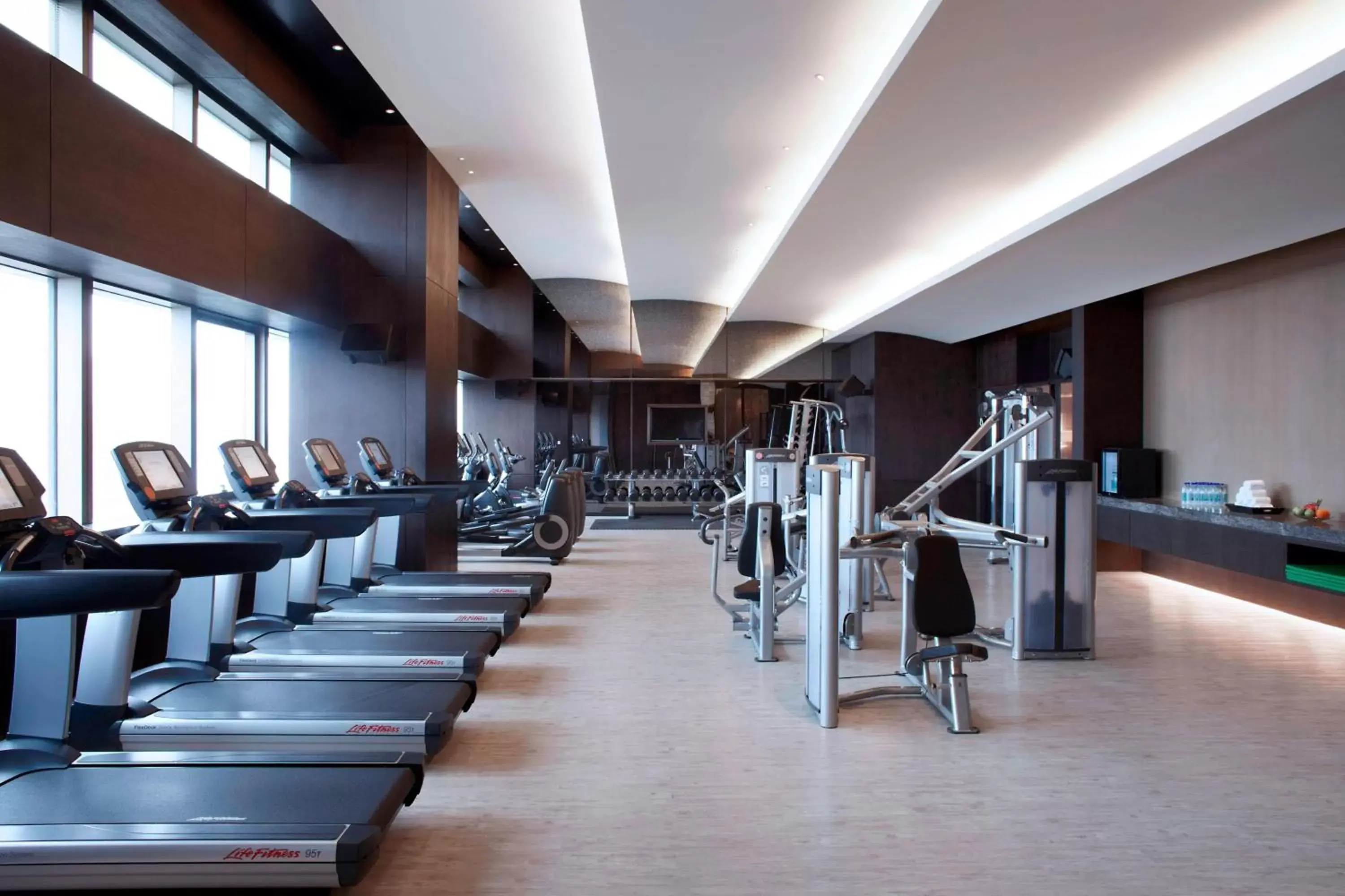 Fitness centre/facilities, Fitness Center/Facilities in Shanghai Marriott Hotel Pudong East