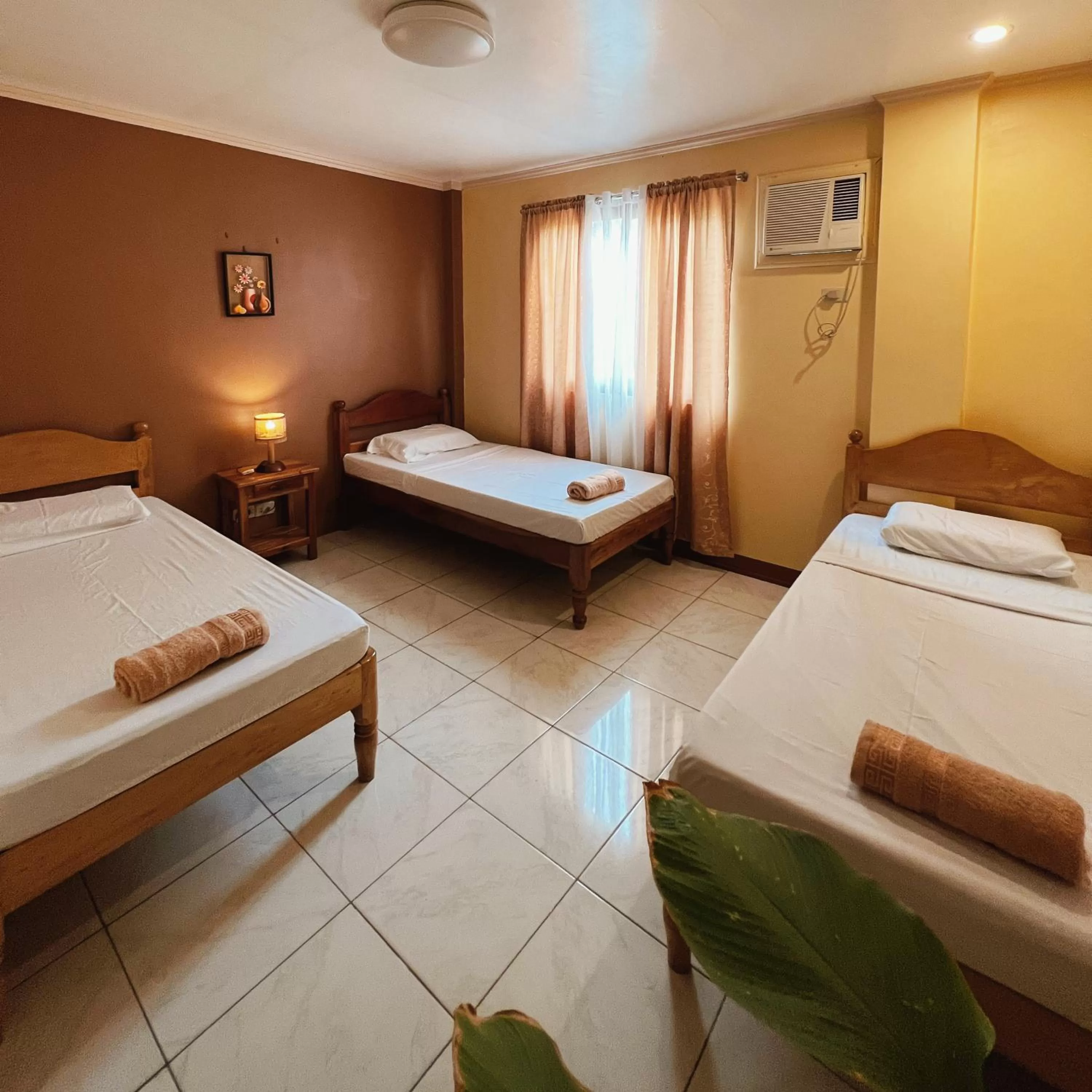 Bed in Balayong Pension