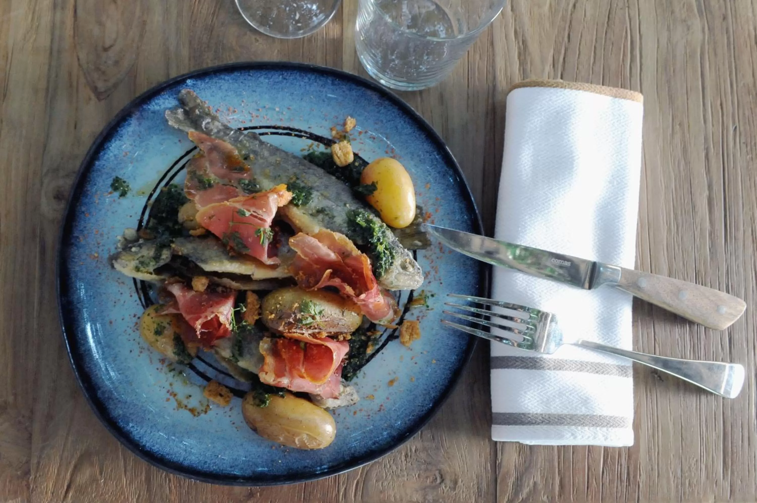 Food in Logis Hôtel du Chêne