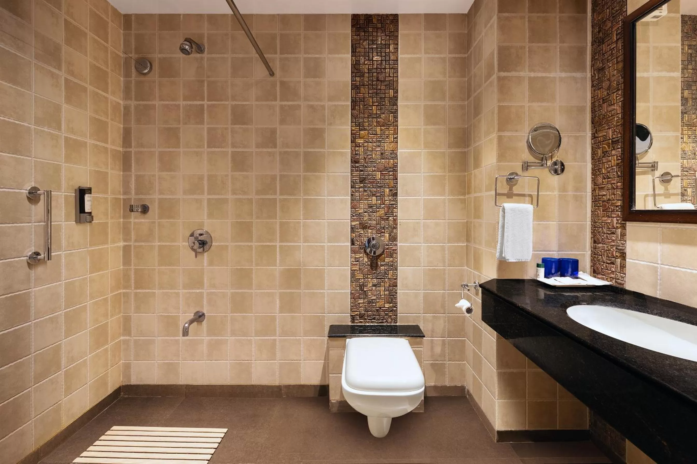 Shower in Fortune Resort Benaulim Goa - Member ITC Hotels' Group