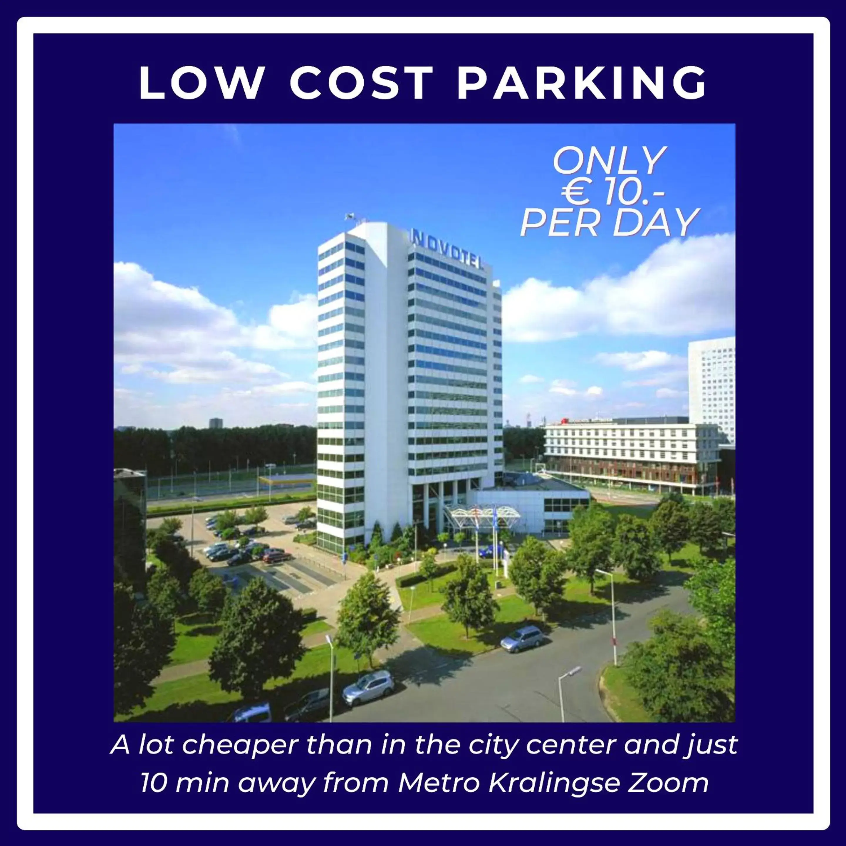 Parking in Novotel Rotterdam Brainpark