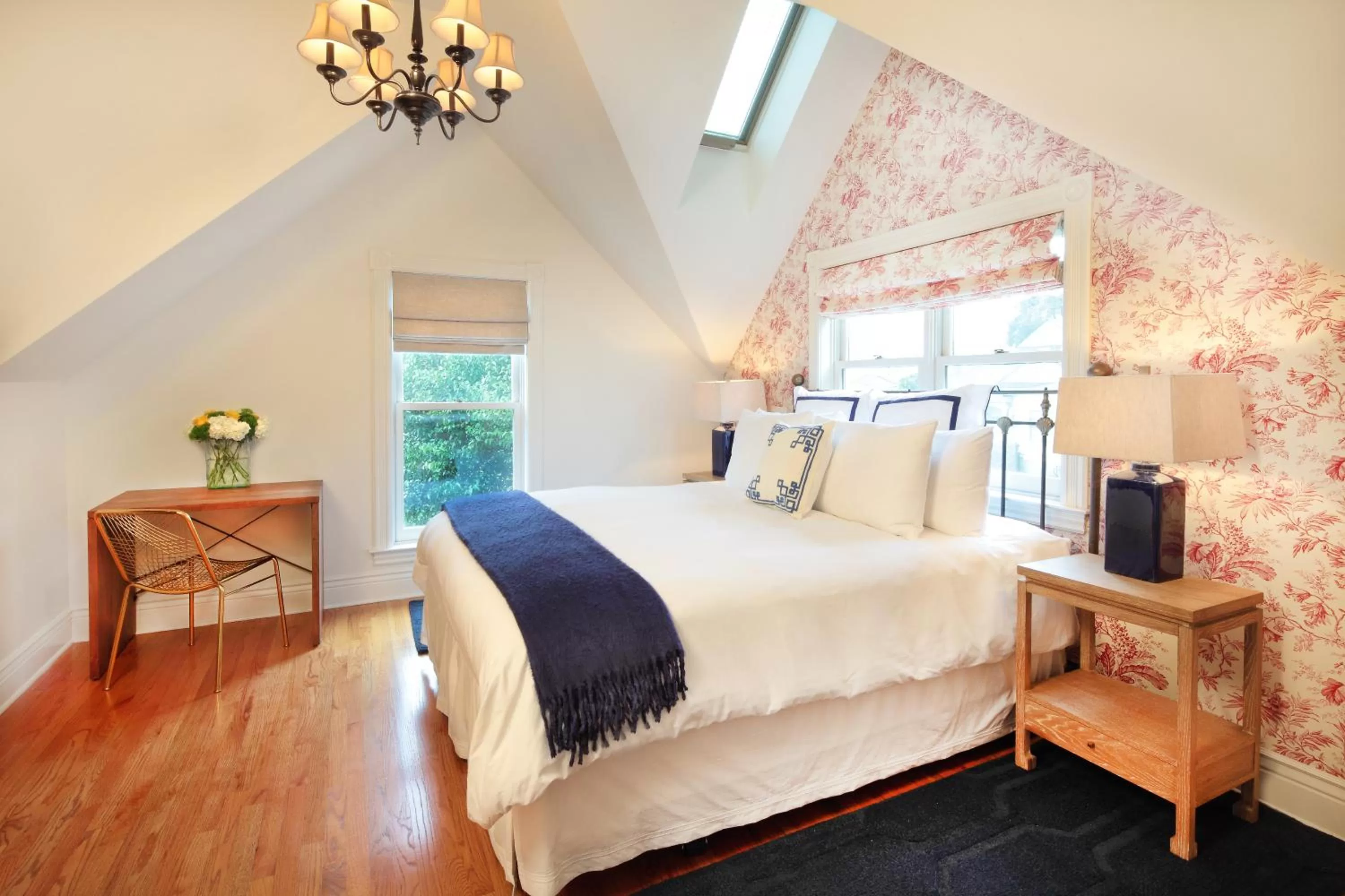 Bedroom, Bed in The Grape Leaf Inn