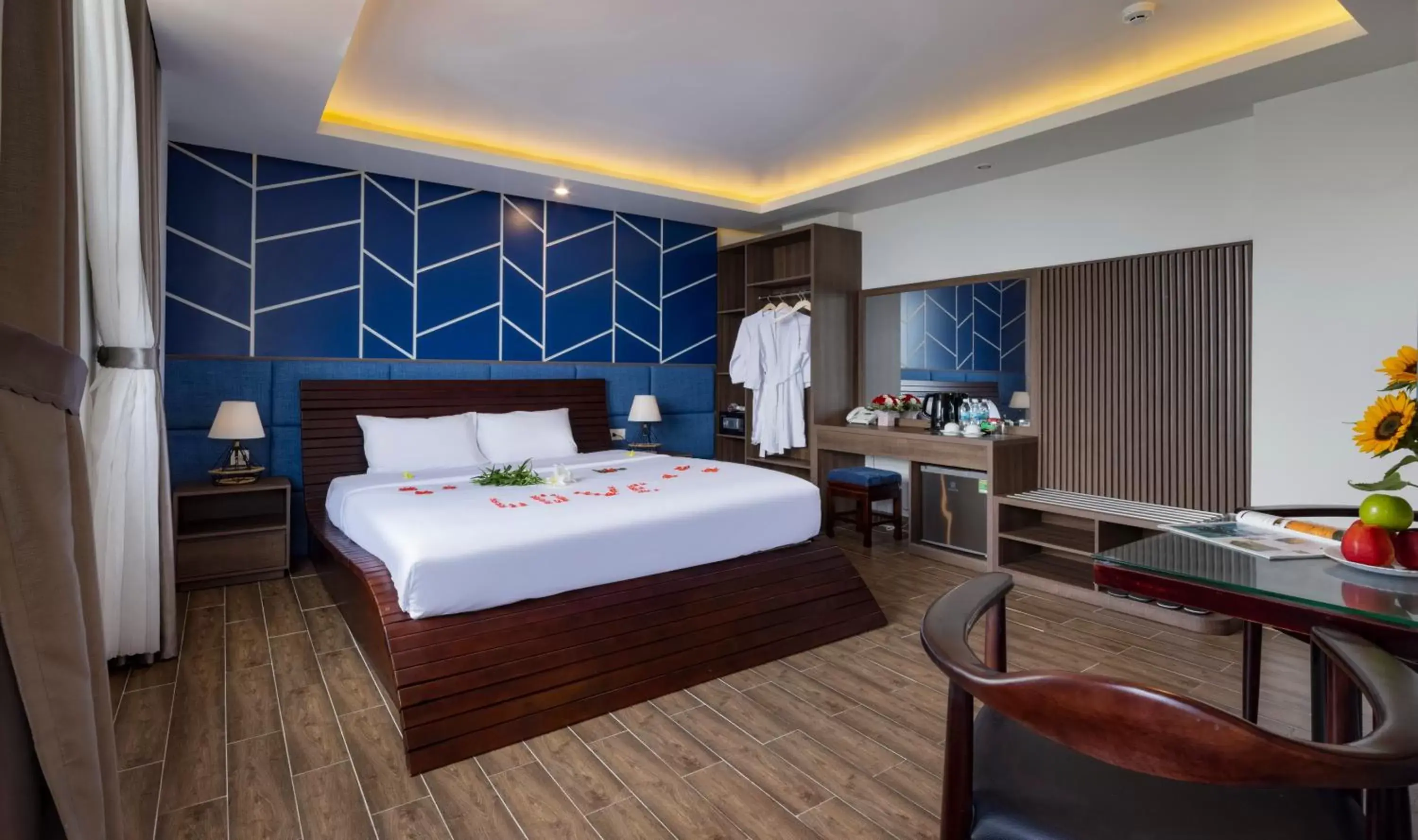 Bed in Azura Gold Hotel & Apartment Bed in Azura Gold Hotel & Apartment