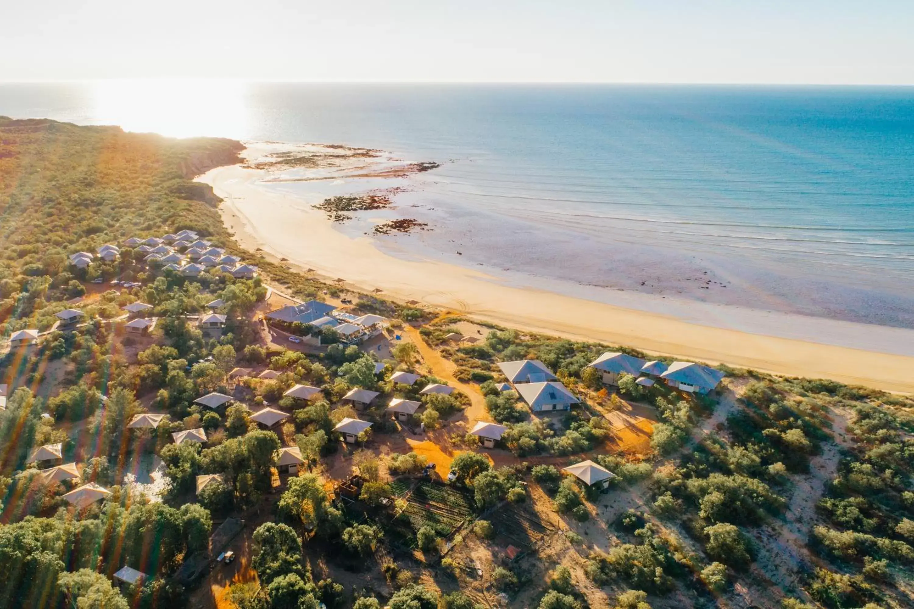 Bird's eye view, Bird's-eye View in Eco Beach Wilderness Retreat