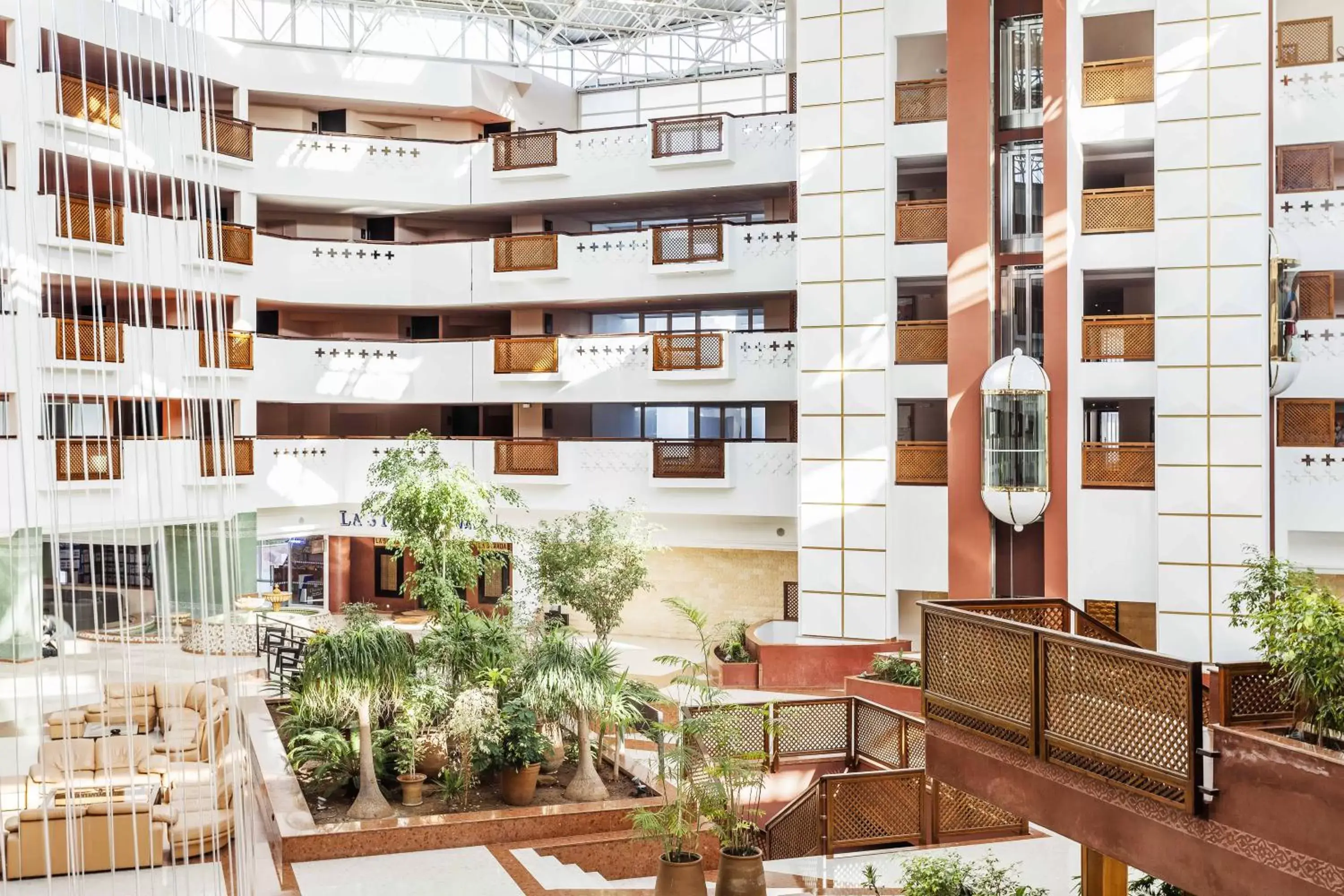 Lobby or reception, Property Building in Atlas Amadil Beach Hotel