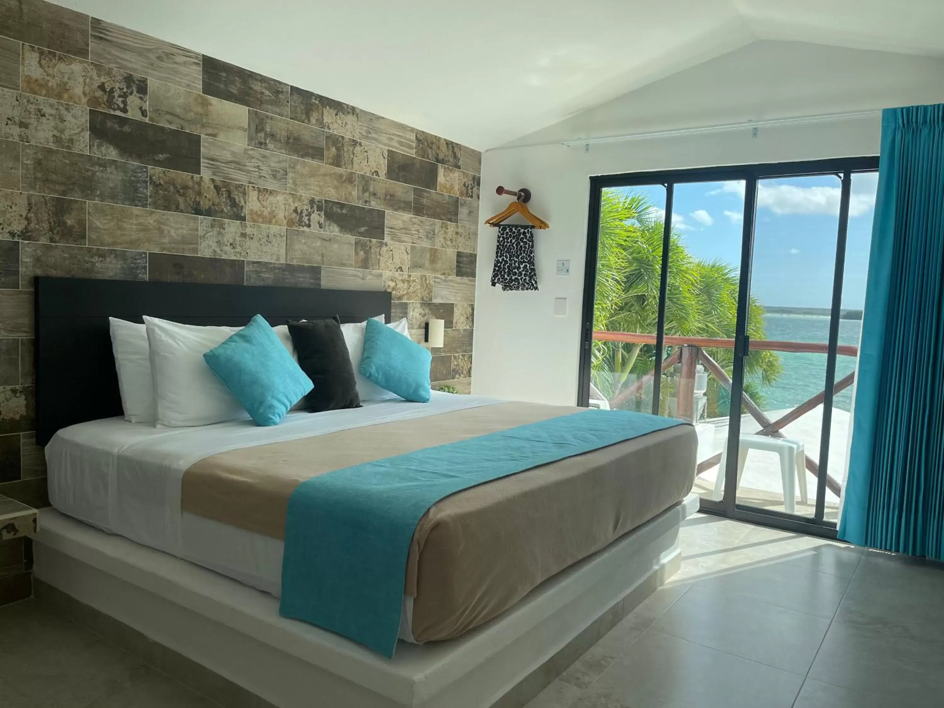 Bedroom, Bed in Hotel Aldea 19 Bacalar