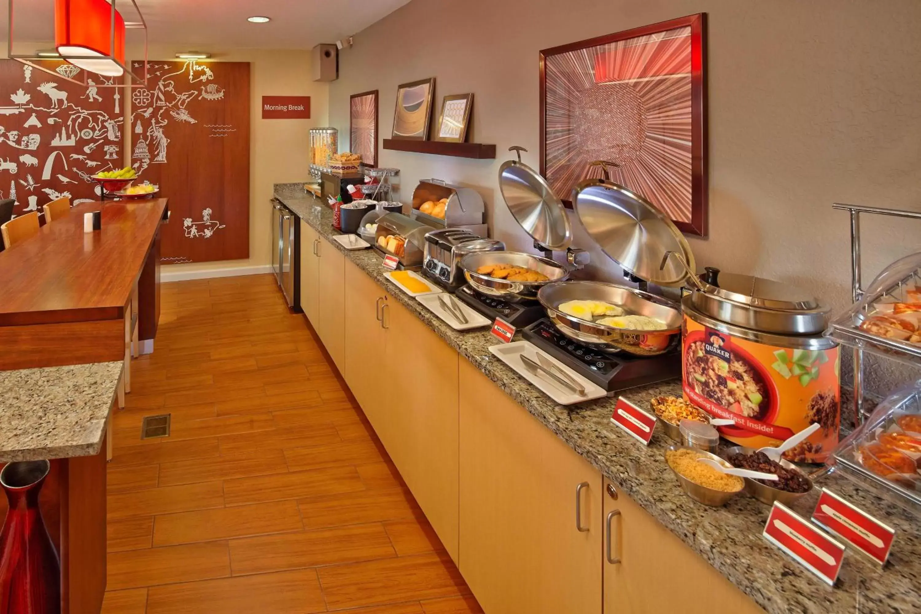 Breakfast in TownePlace Suites by Marriott Orlando East/UCF Area