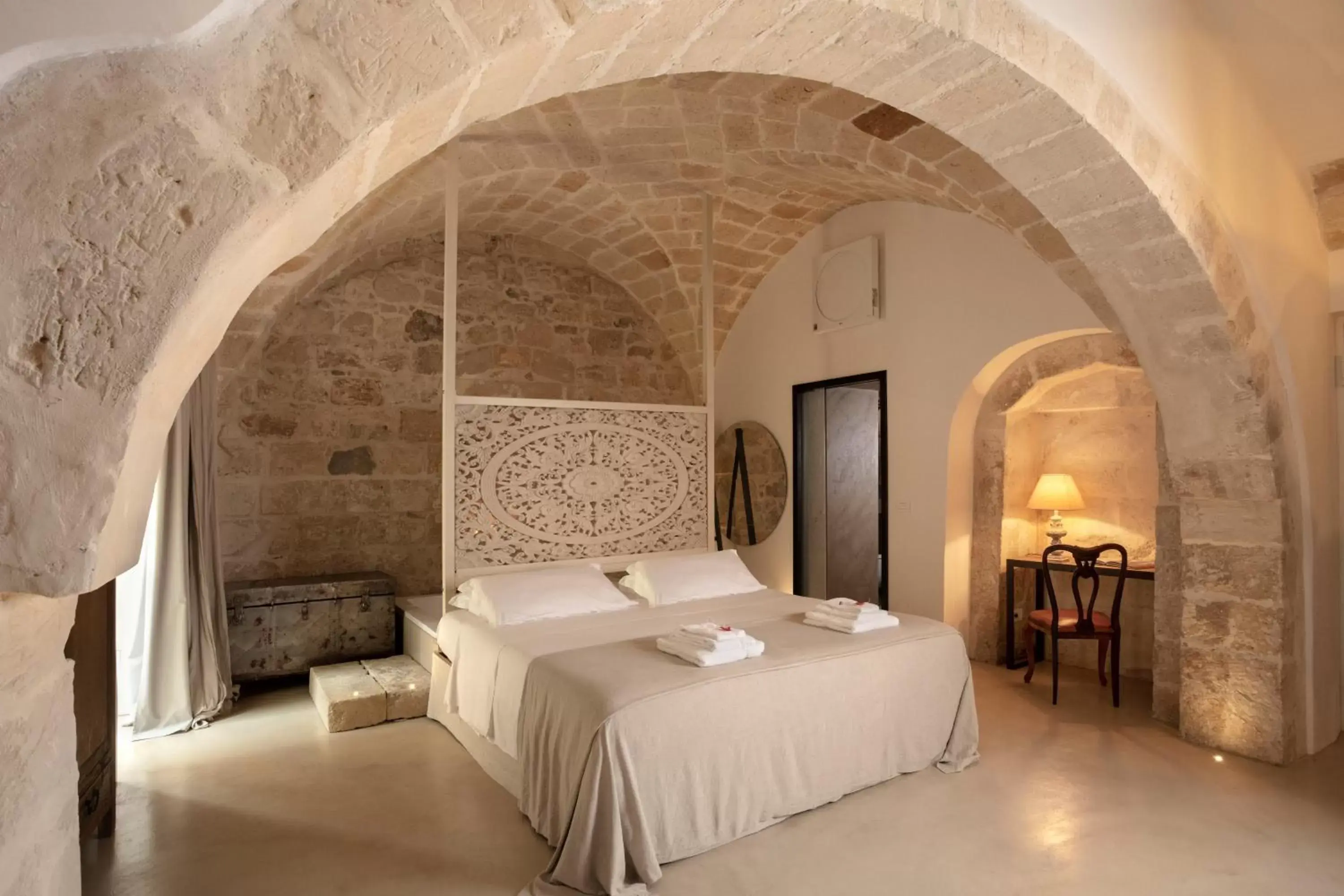 Bedroom, Bed in Palazzo Sant'Anna Lecce