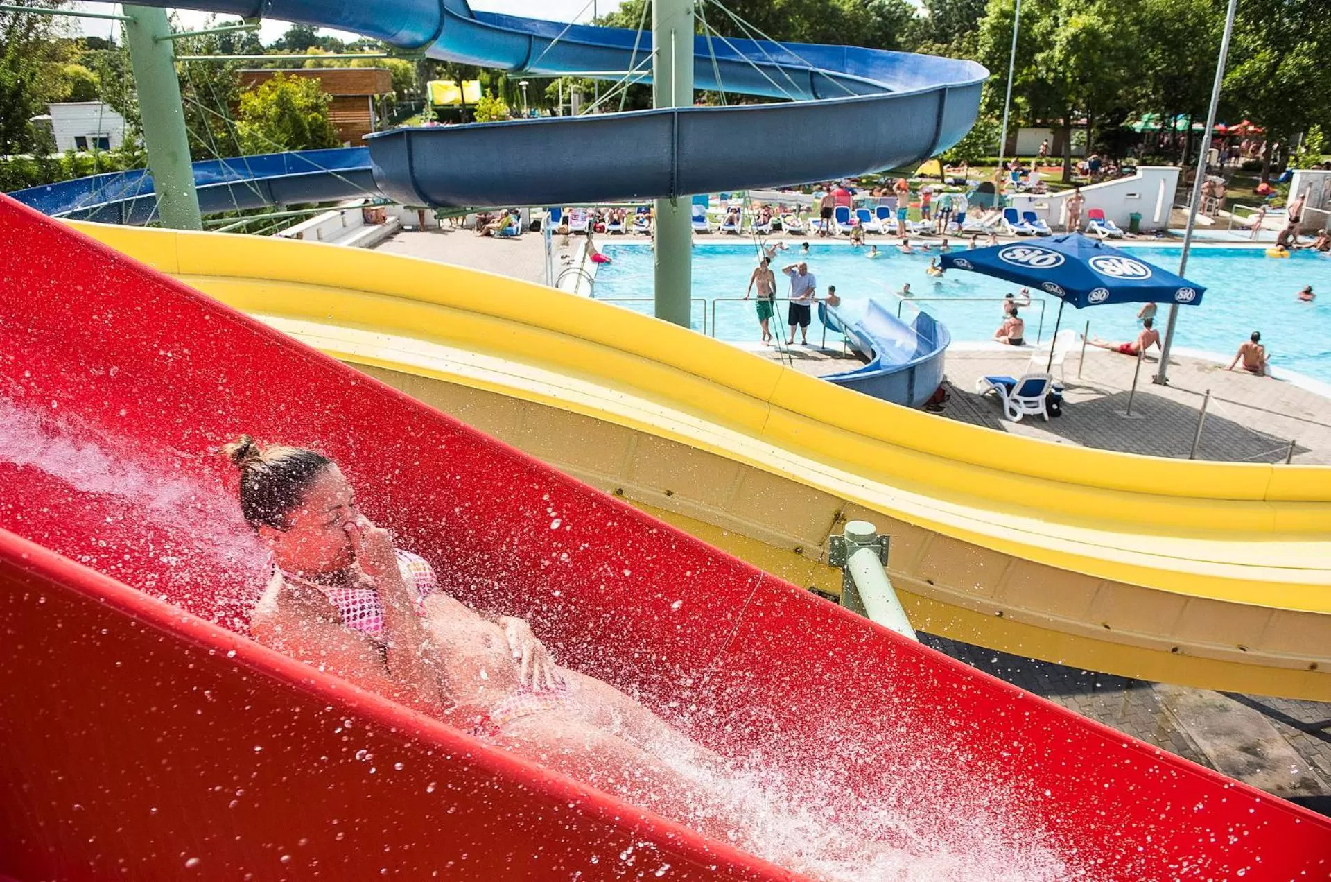 People in Hunguest Hotel Sóstó