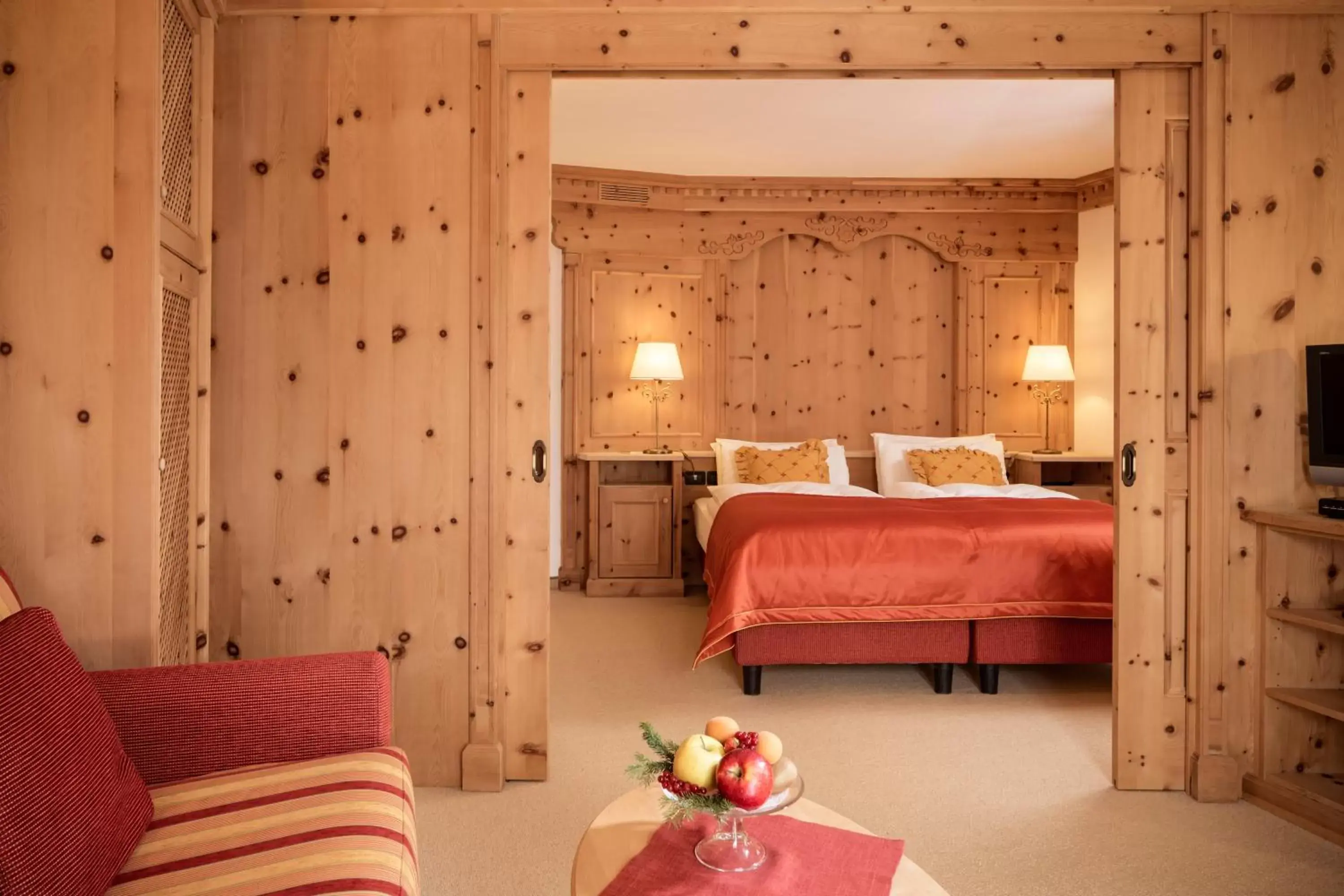 Bed in Hotel Chalet Del Sogno