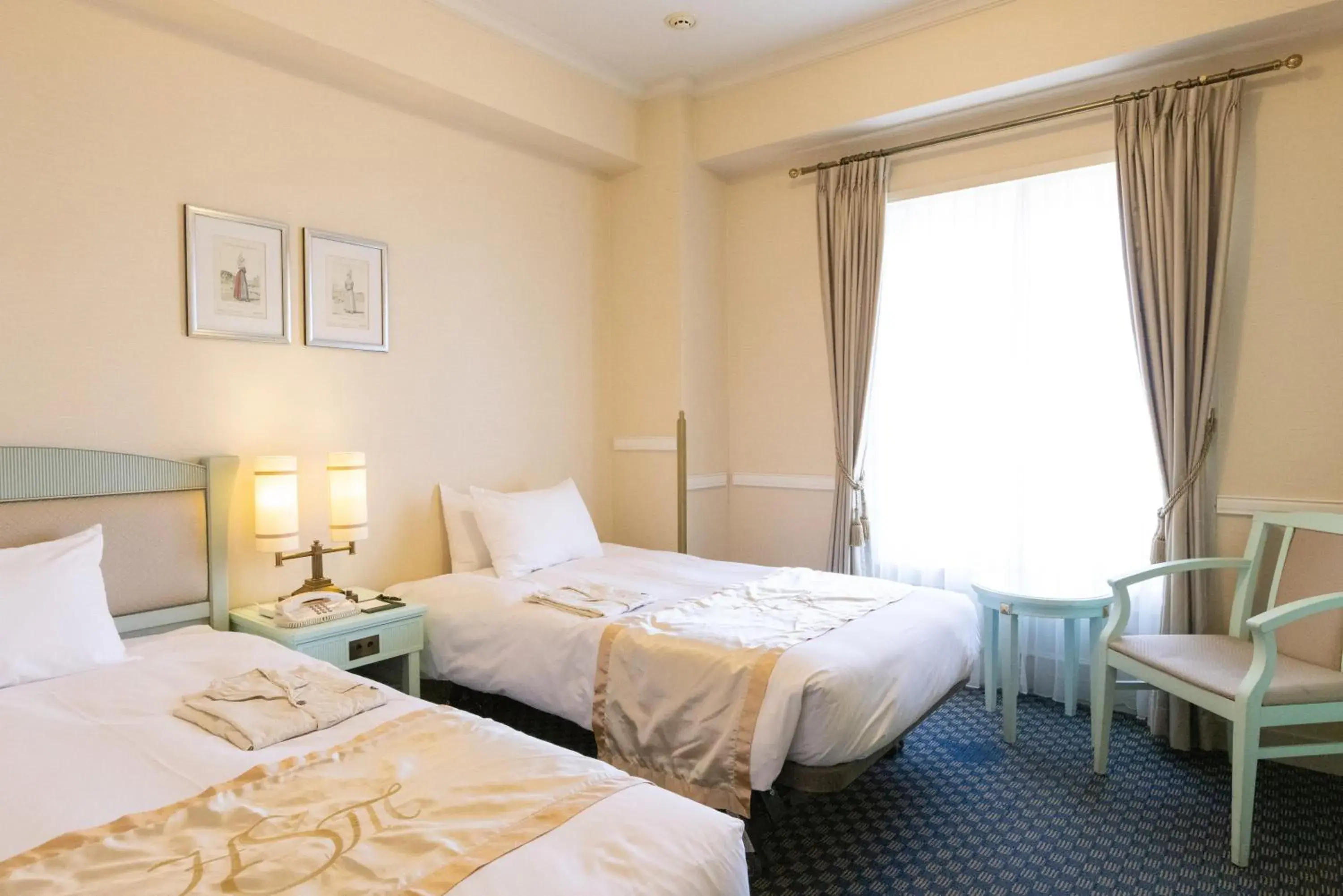 Bed in Hotel Monterey Sendai