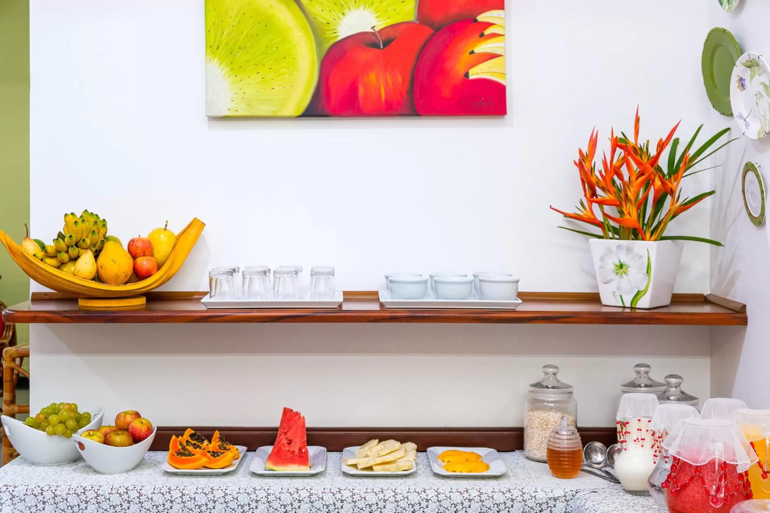 Food and drinks in Pousada Vivamar