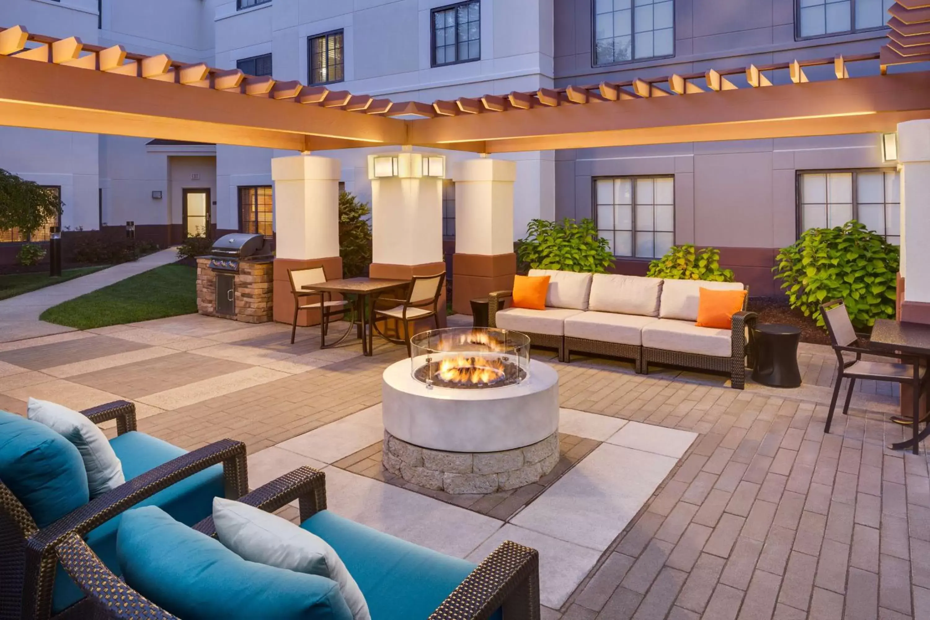 Property building in Hyatt House Boston Waltham Property building in Hyatt House Boston Waltham