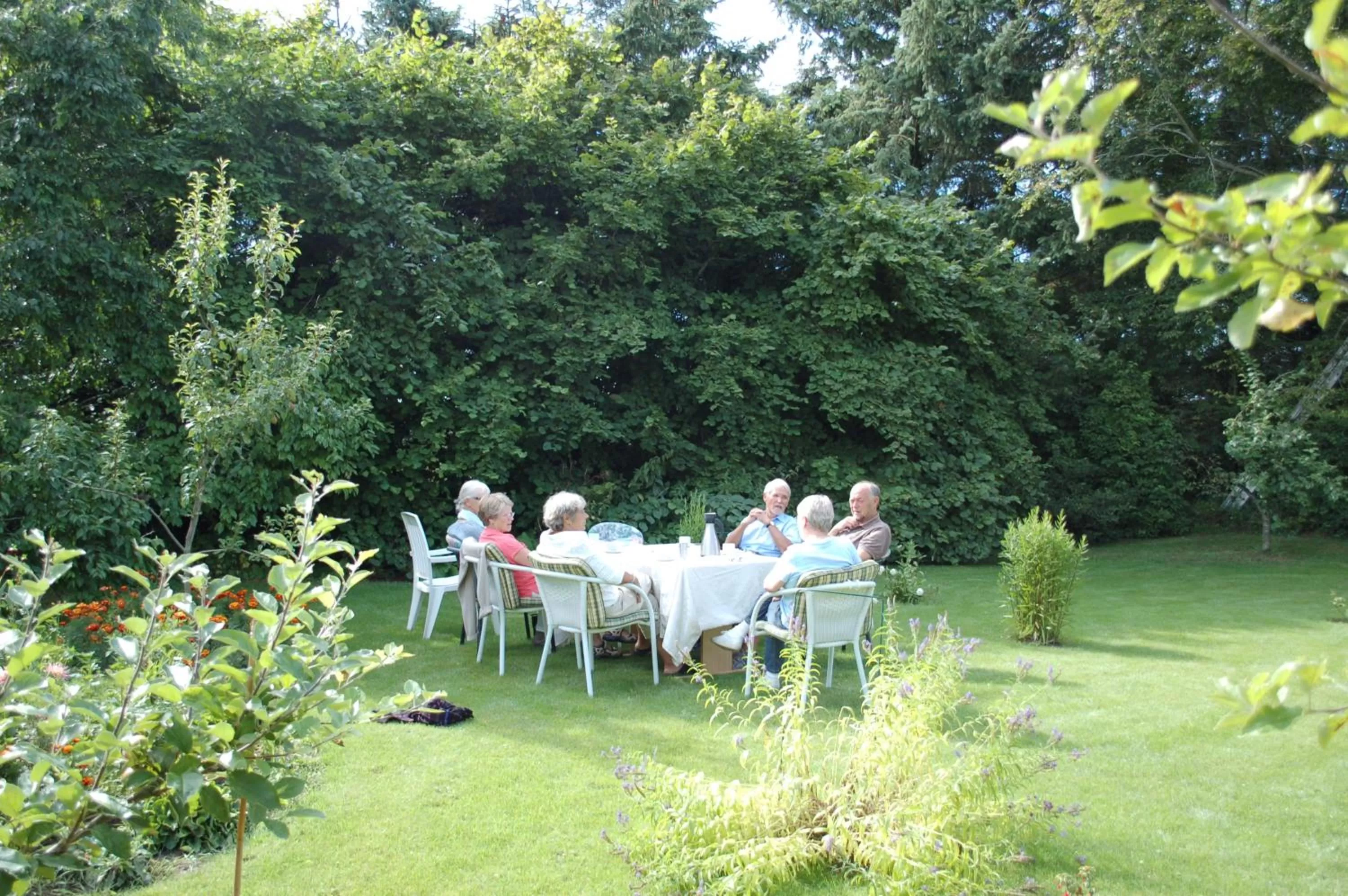 Garden in Engbjerg BnB