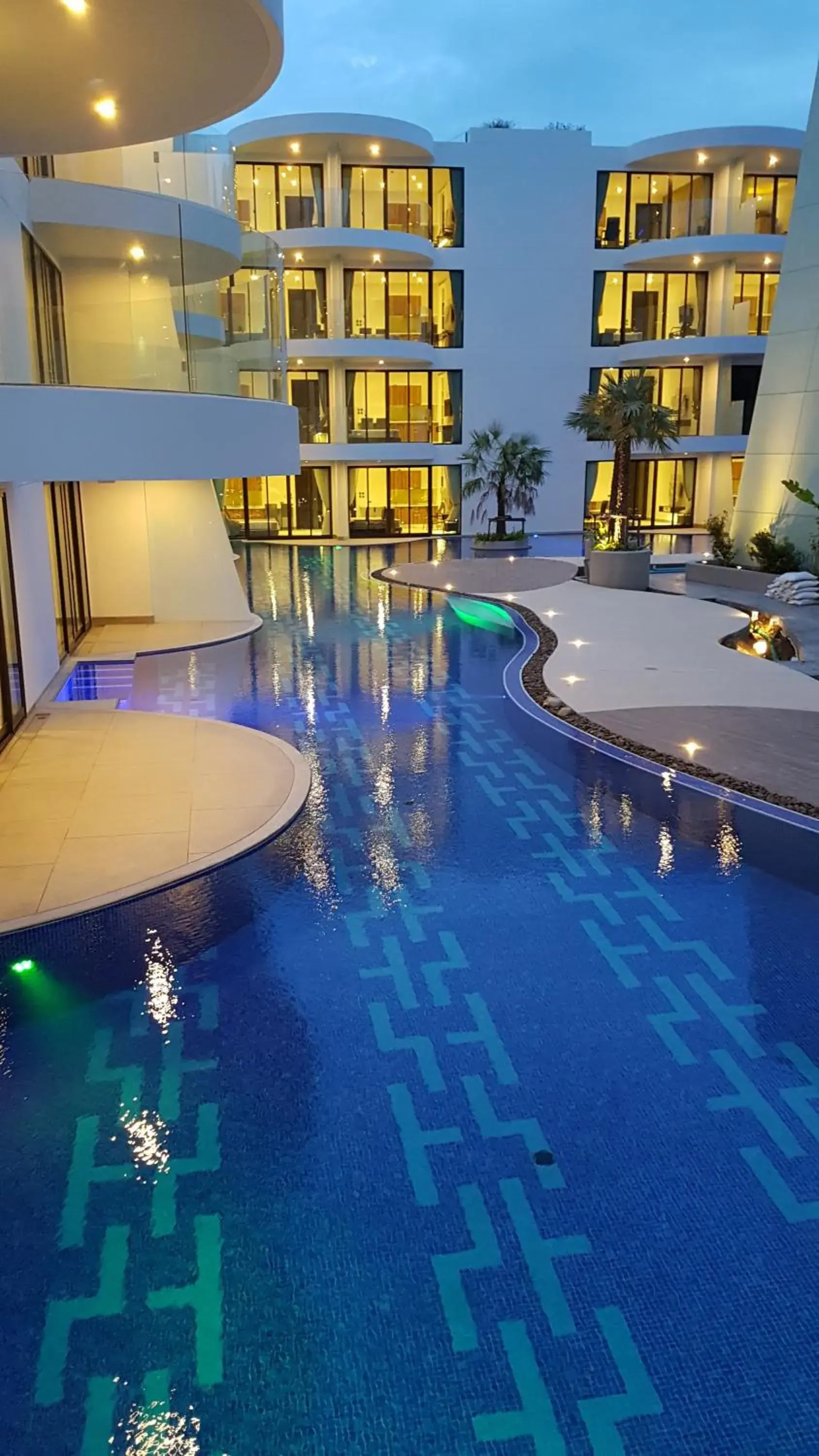 Patio, Swimming Pool in Lets Phuket Twin Sands Resort & Spa-SHA Extra Plus