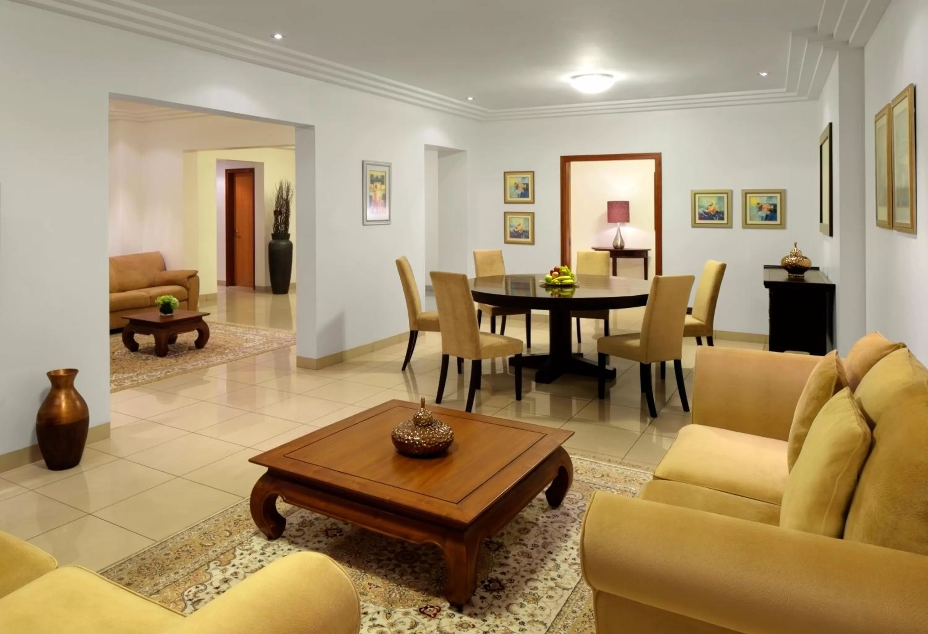 Seating area in Grand Hyatt Residence