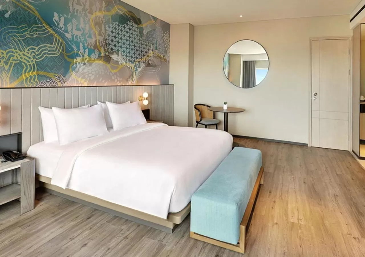 Bed in Mercure Bengkulu