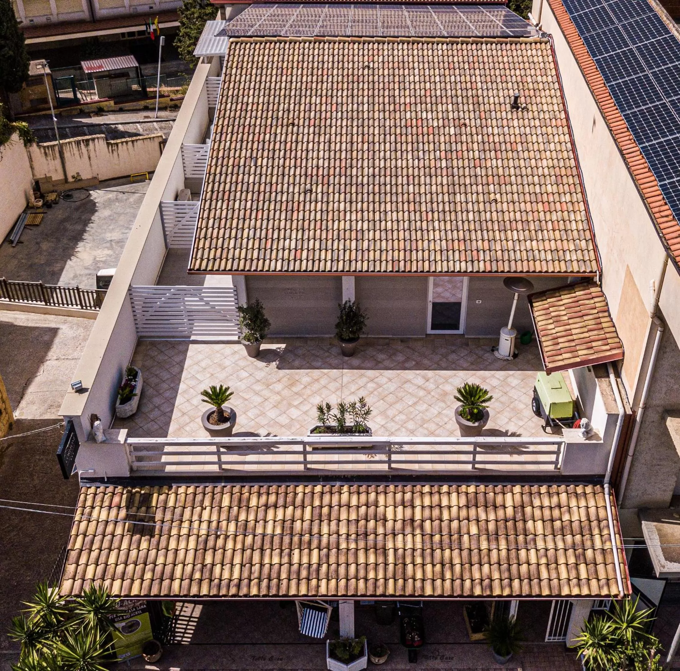 Bird's eye view in Corleone GUESTHOUSE