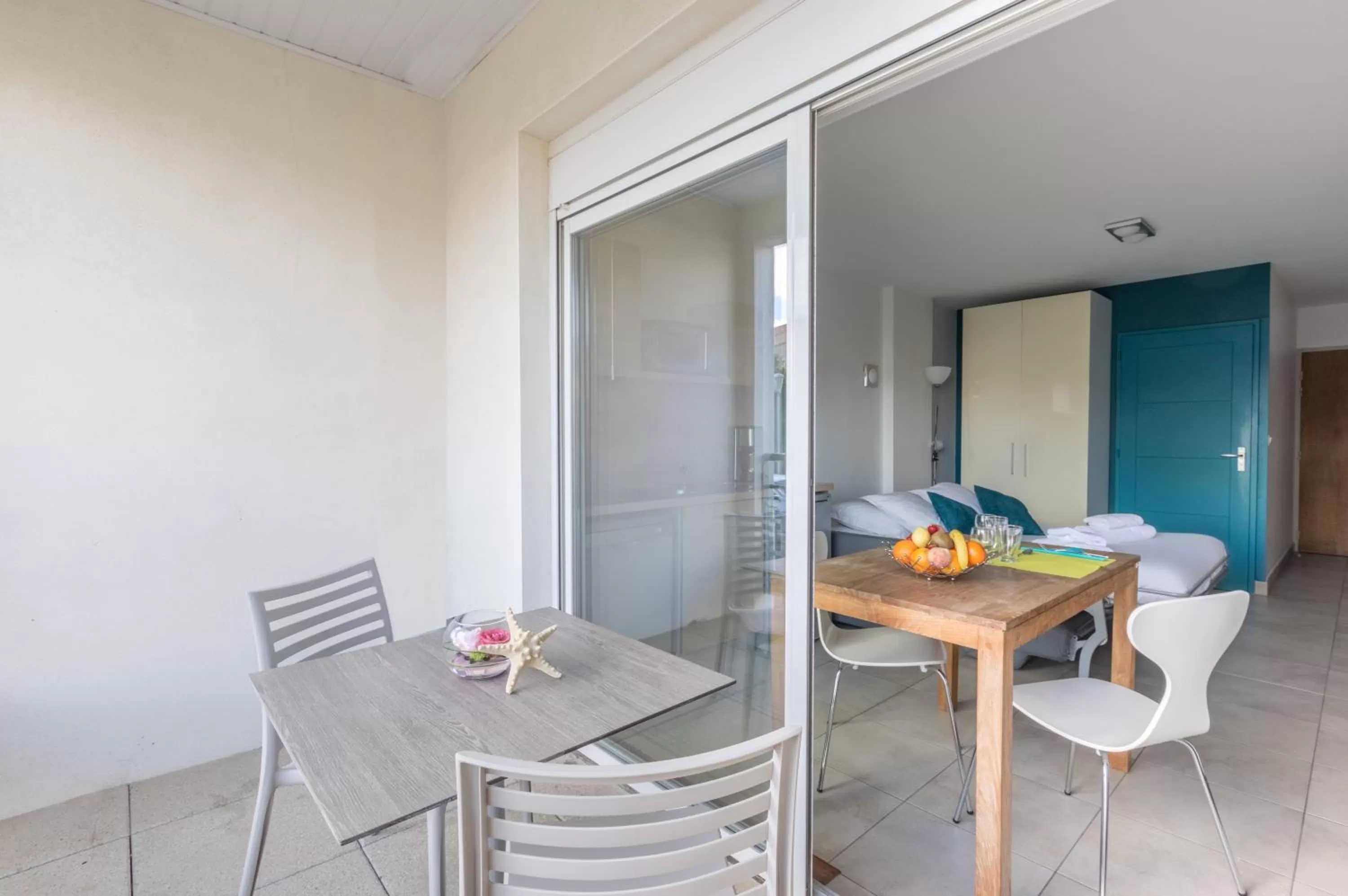 Balcony/Terrace in Résidence Thalacap