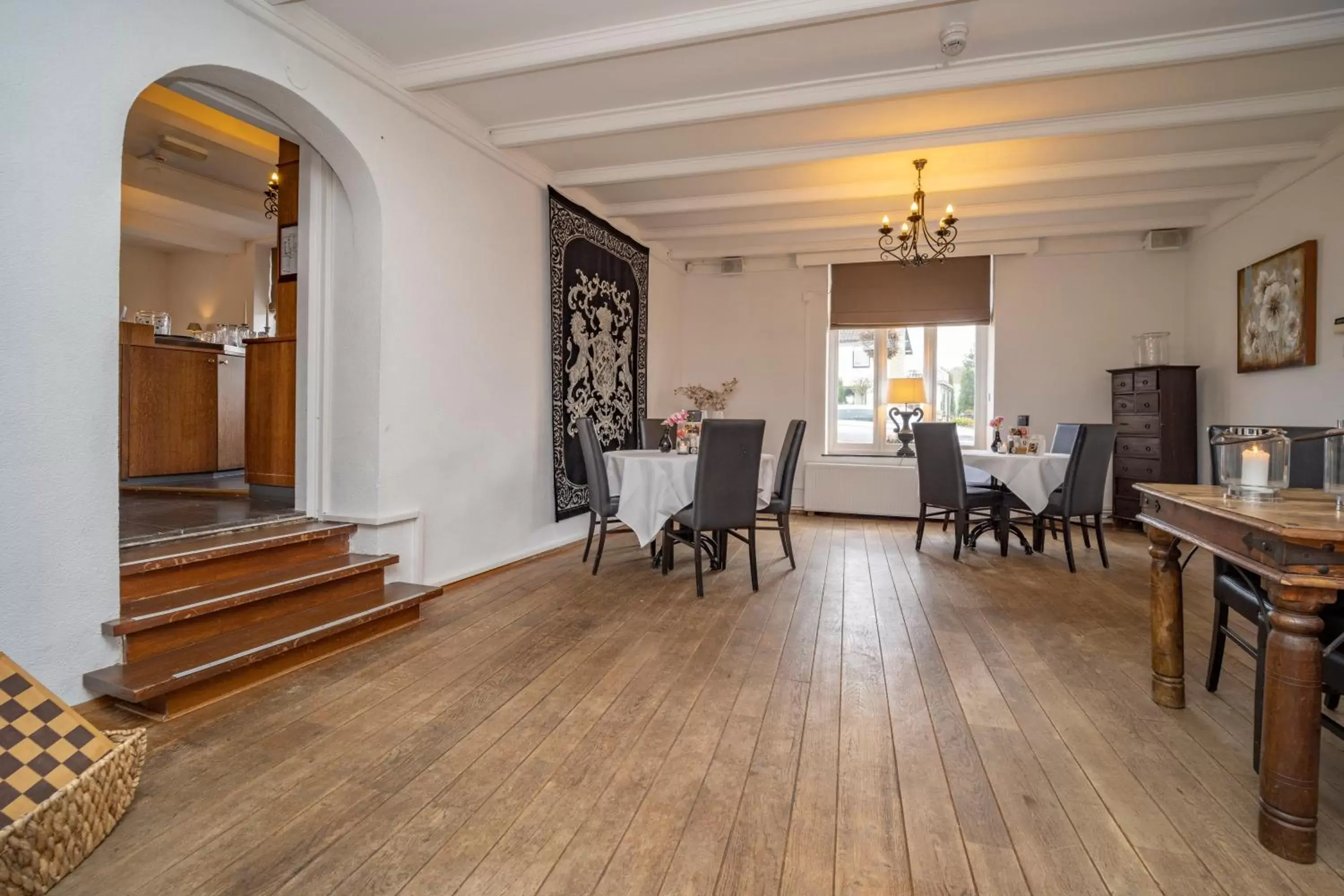 Dining area in Fletcher Hotel Restaurant De Burghoeve Dining area in Fletcher Hotel Restaurant De Burghoeve