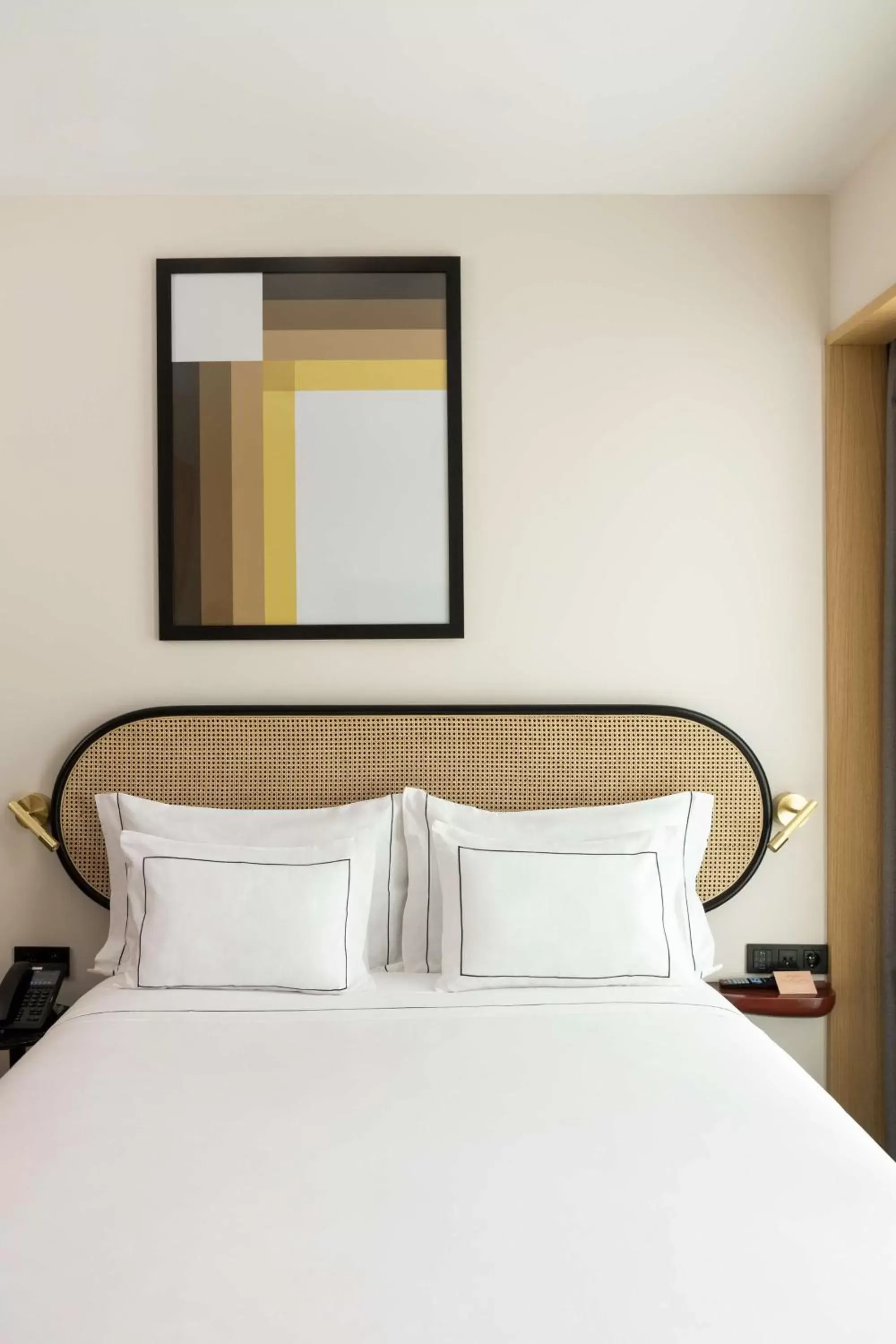 Bed in Arts Hotel Porto, Tapestry Collection By Hilton