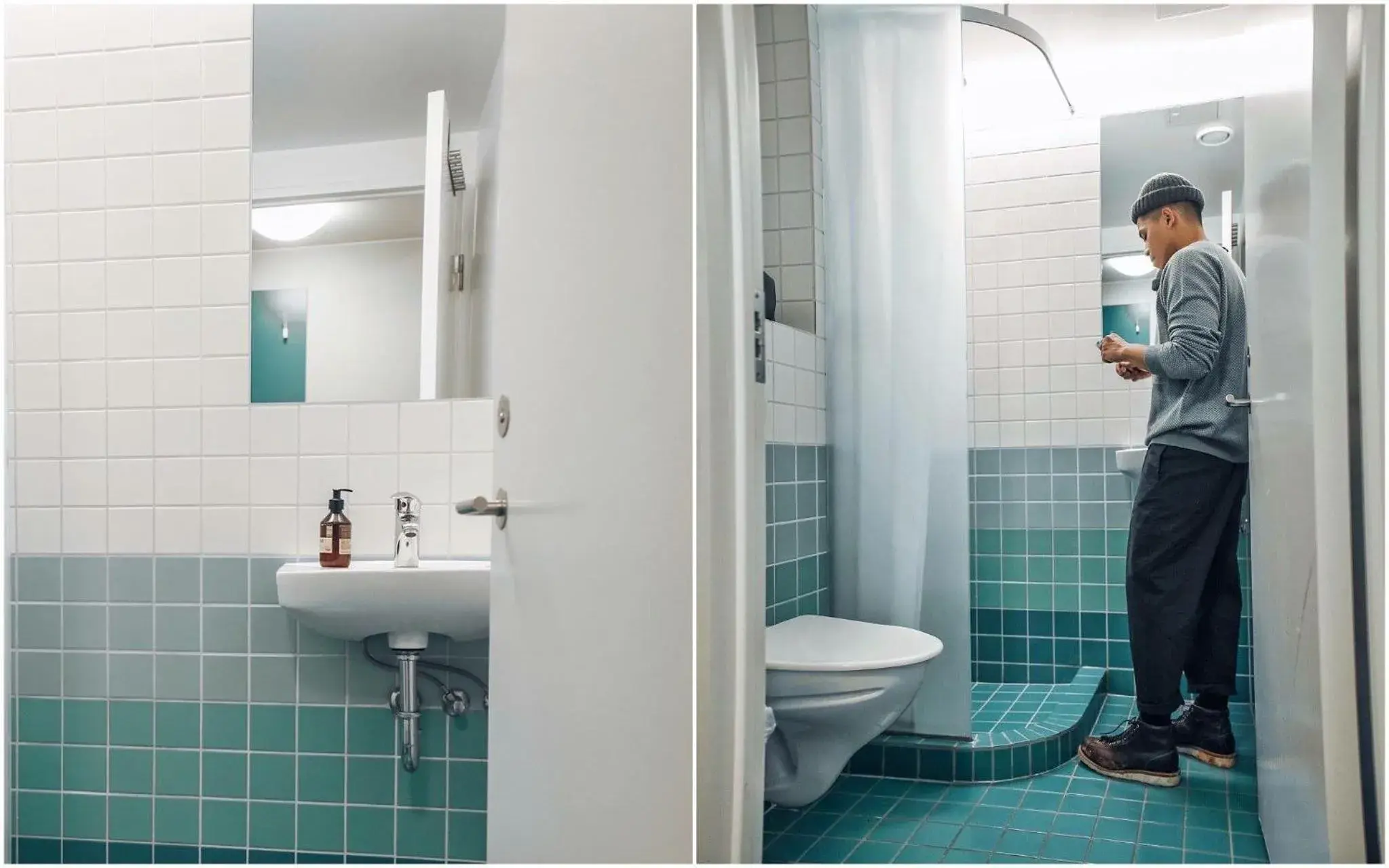 Shower, Bathroom in Loft - HI Hostel