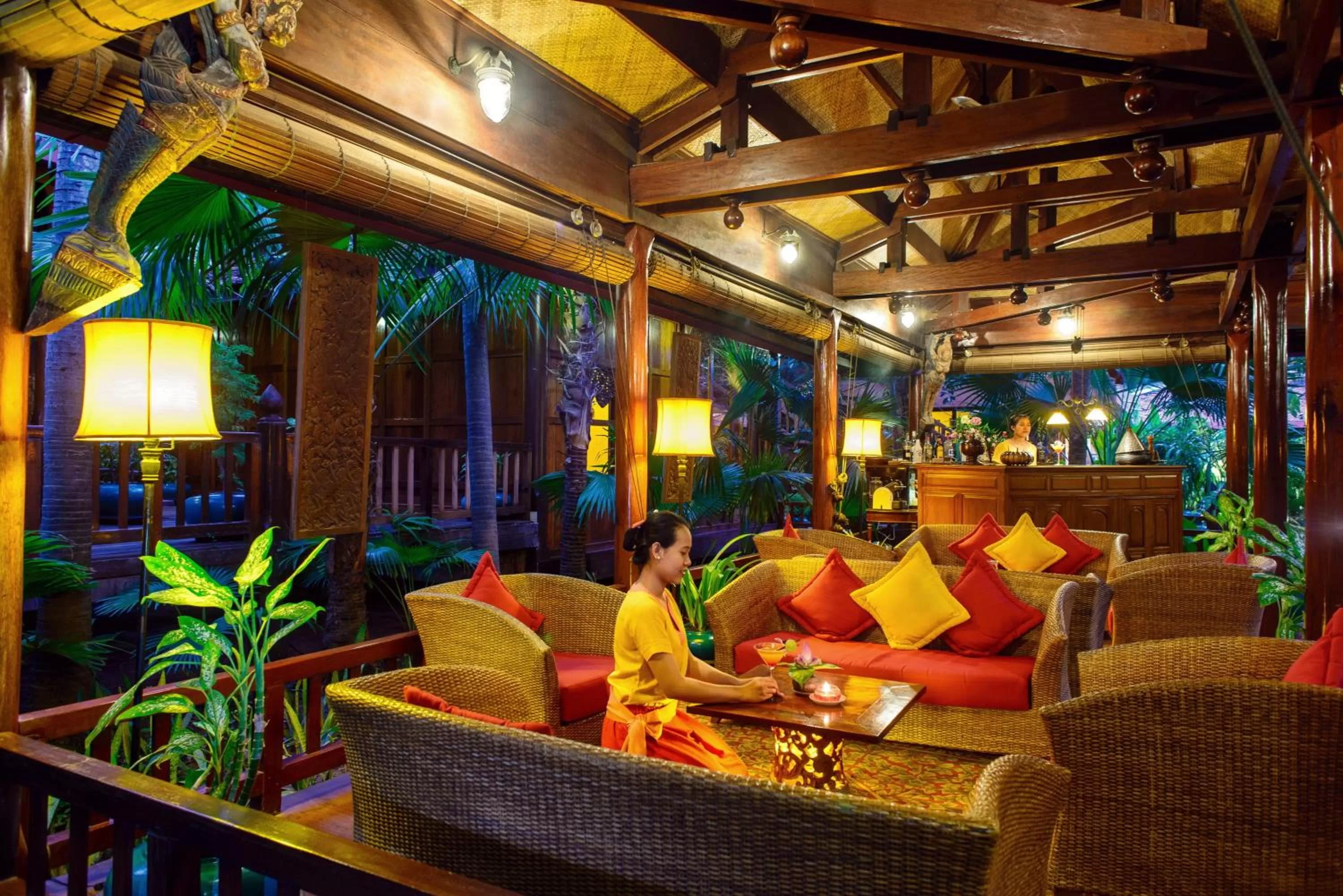 Lounge or bar in Angkor Village Hotel - Small Luxury Hotels of the World