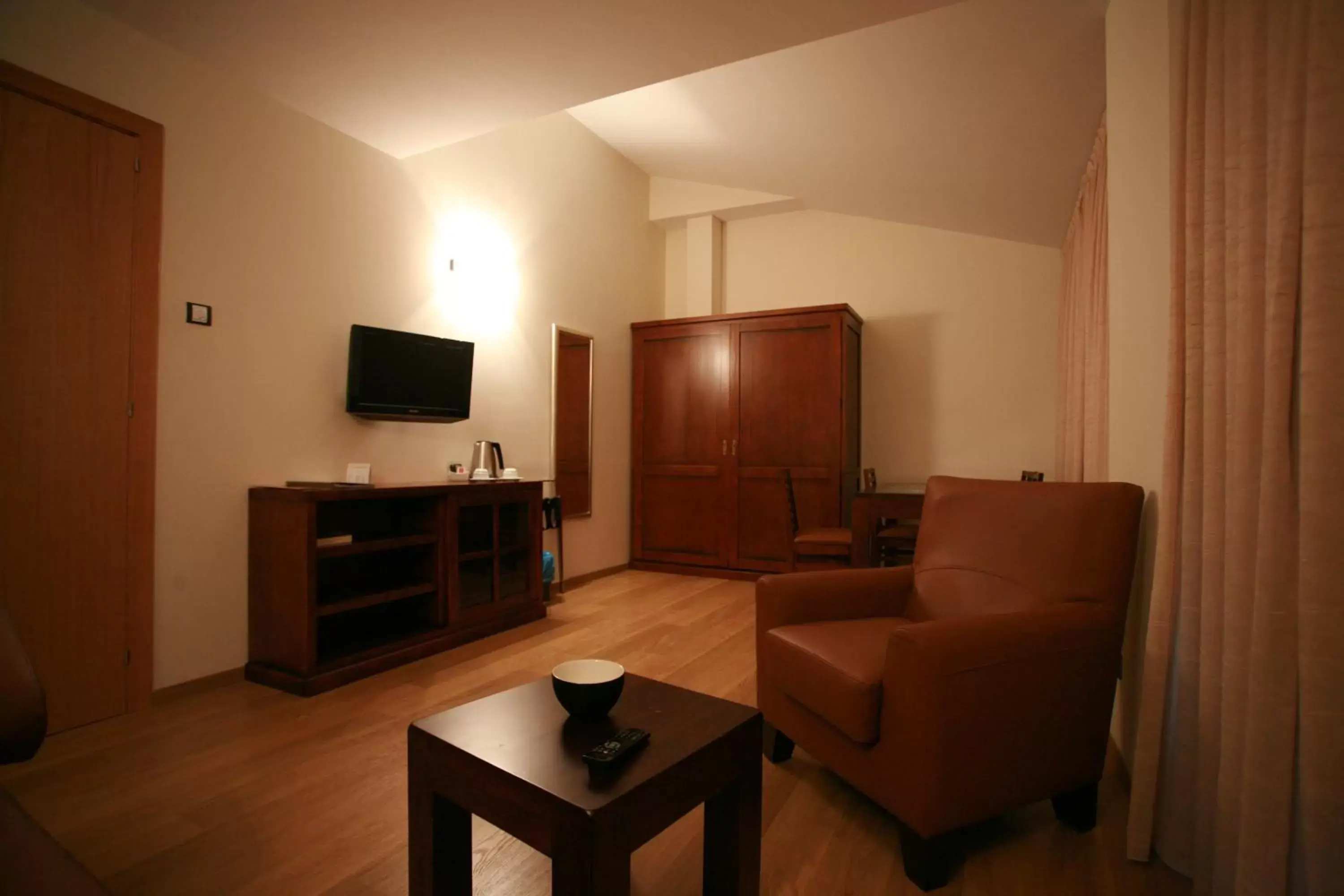 Living room, TV/Entertainment Center in Obaga Blanca & Spa