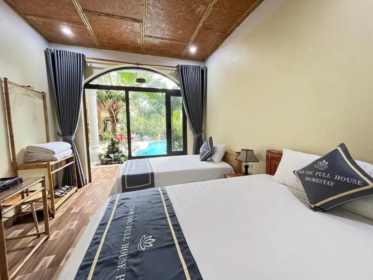 Bed in Tam Coc Full House Homestay Bed in Tam Coc Full House Homestay