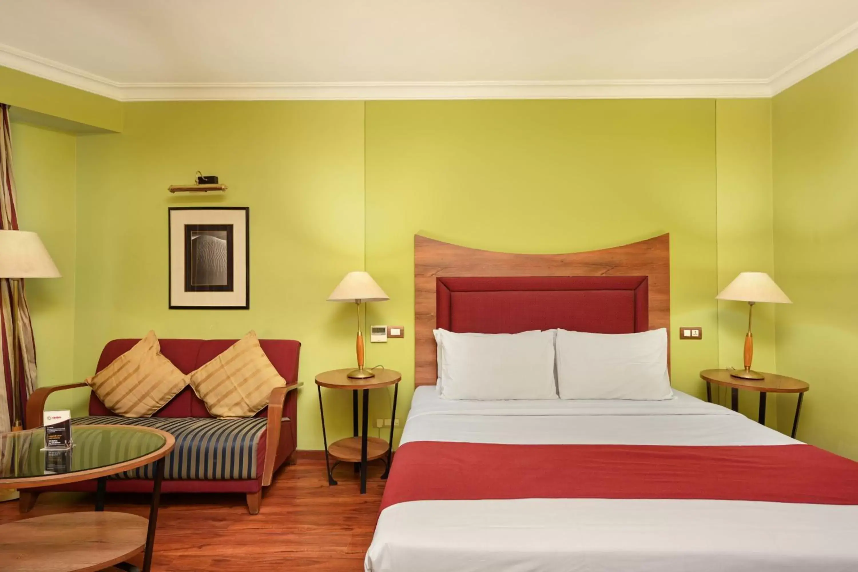 Photo of the whole room, Bed in The Cama - A Sabarmati Riverfront Hotel