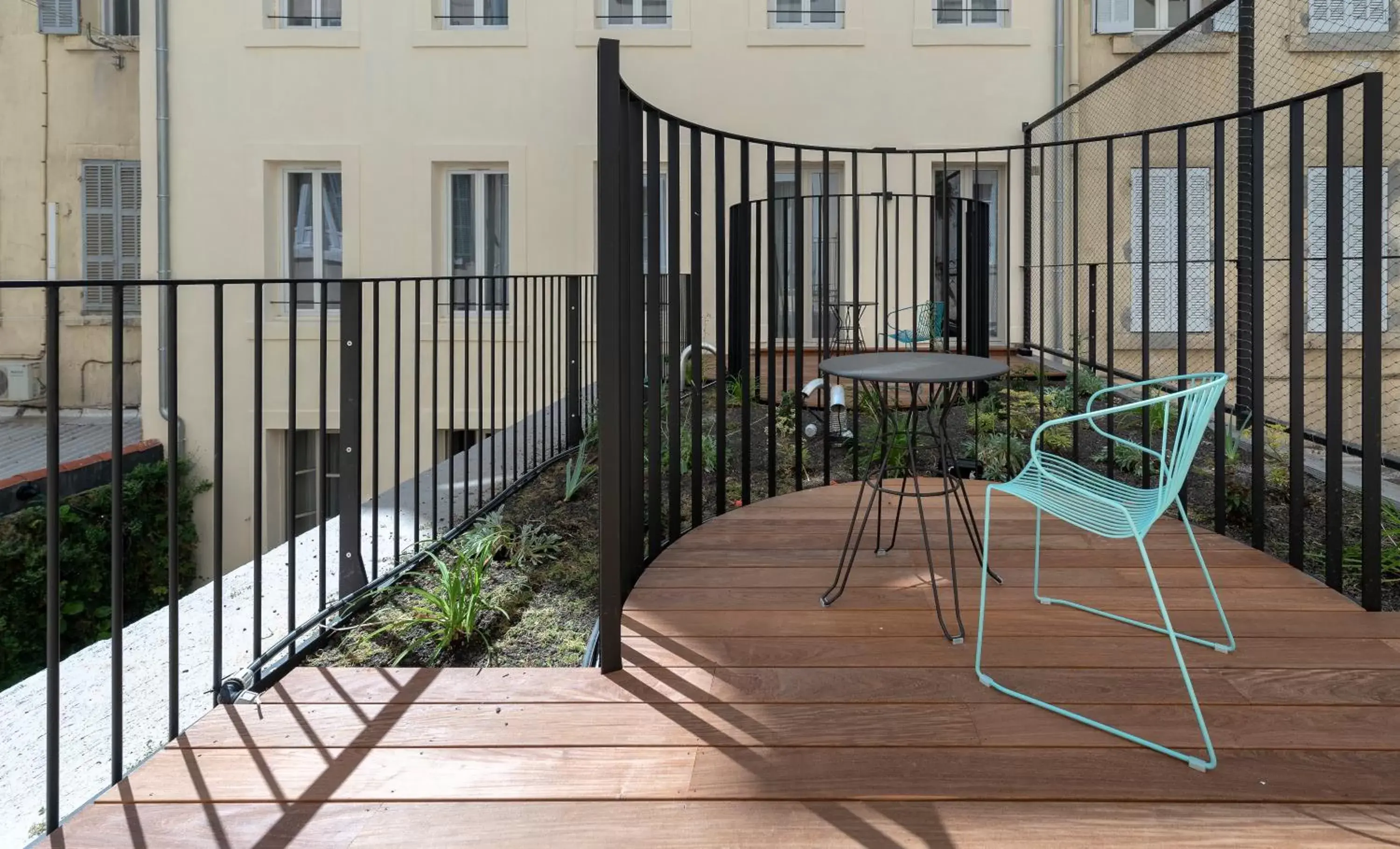 Balcony/Terrace in Best Western Plus Hôtel La Joliette