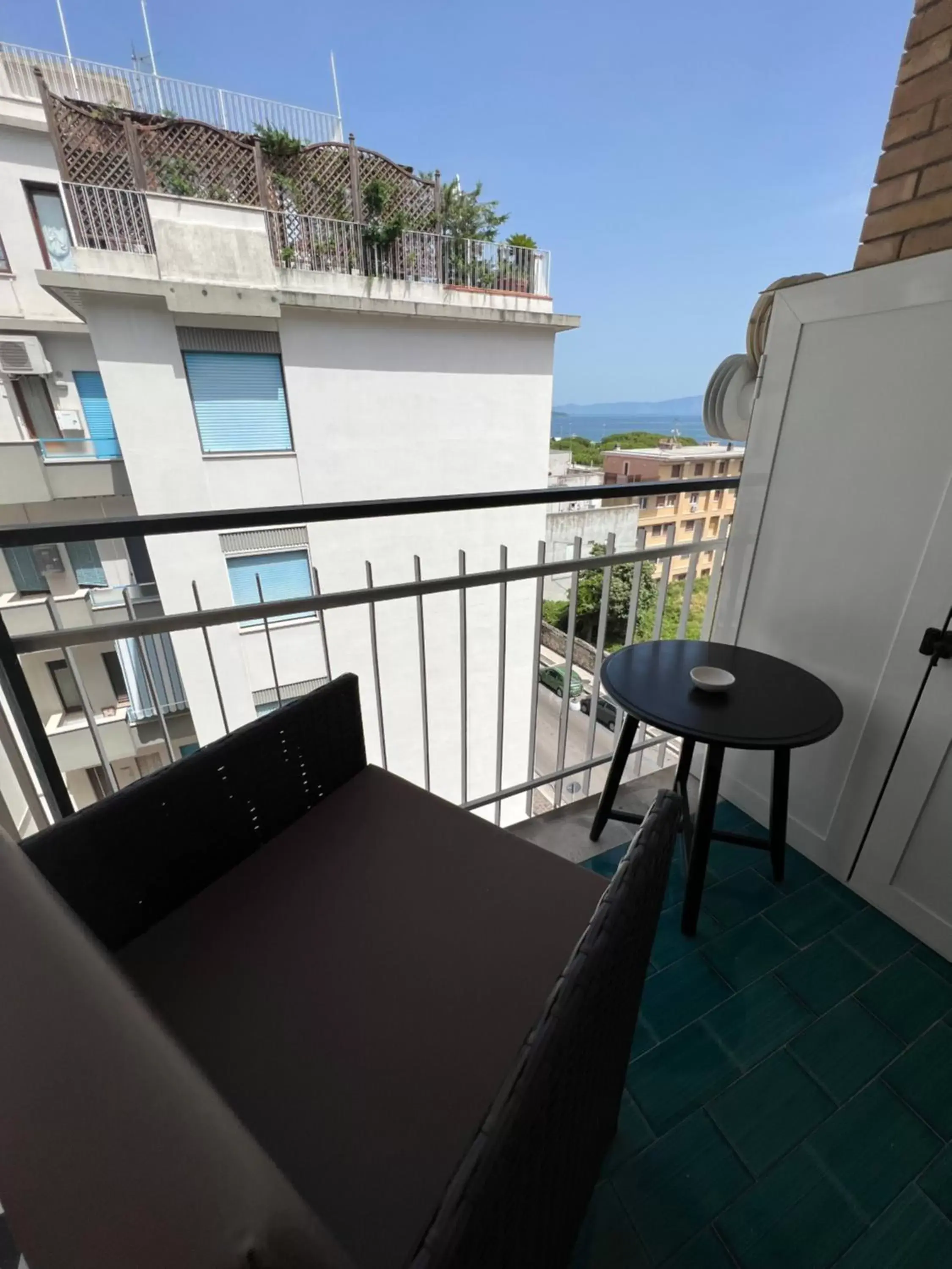 View (from property/room), Balcony/Terrace in La Vista Formia B&B