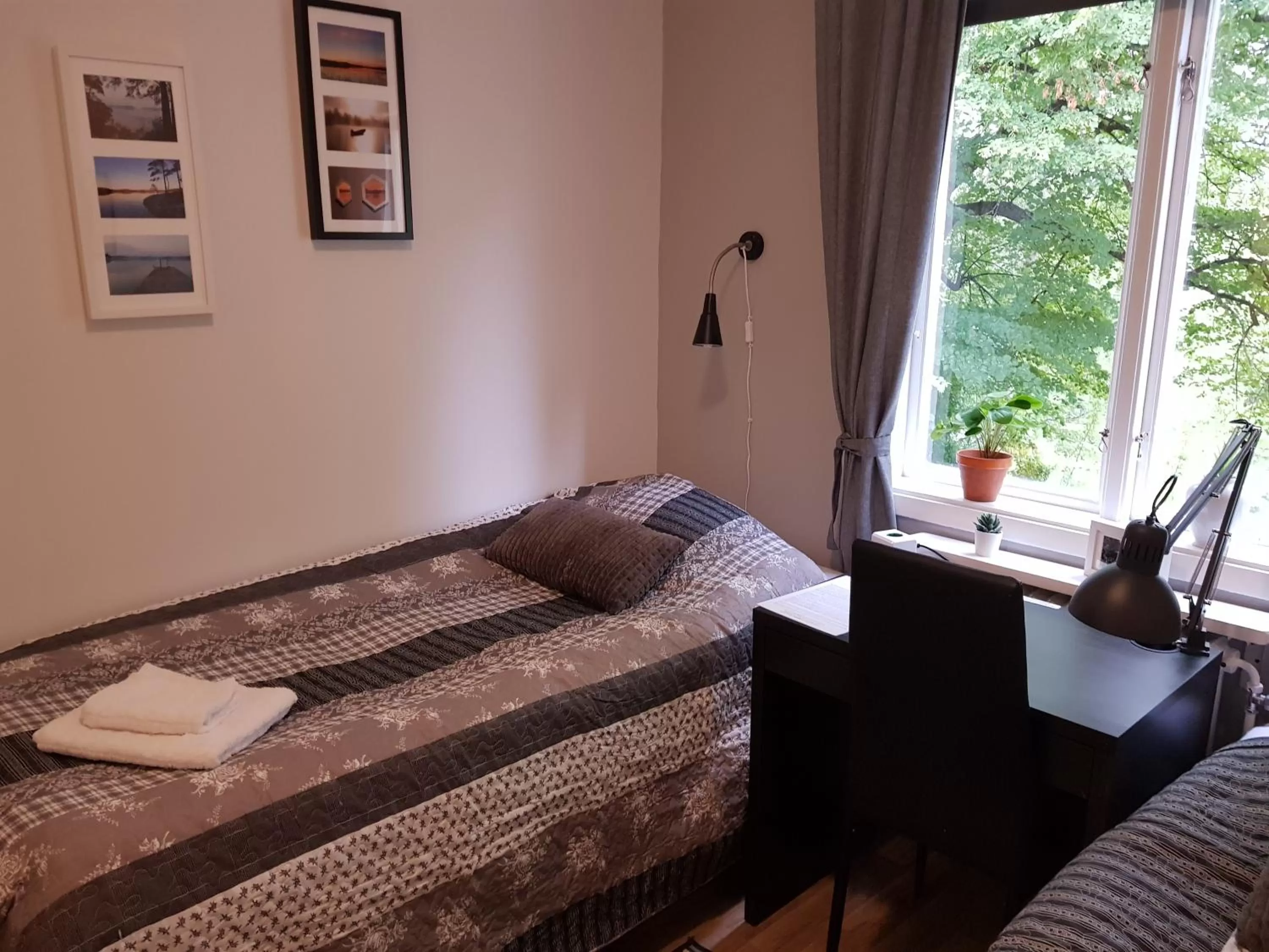 Bed in Brukshotellet Skinnsberg