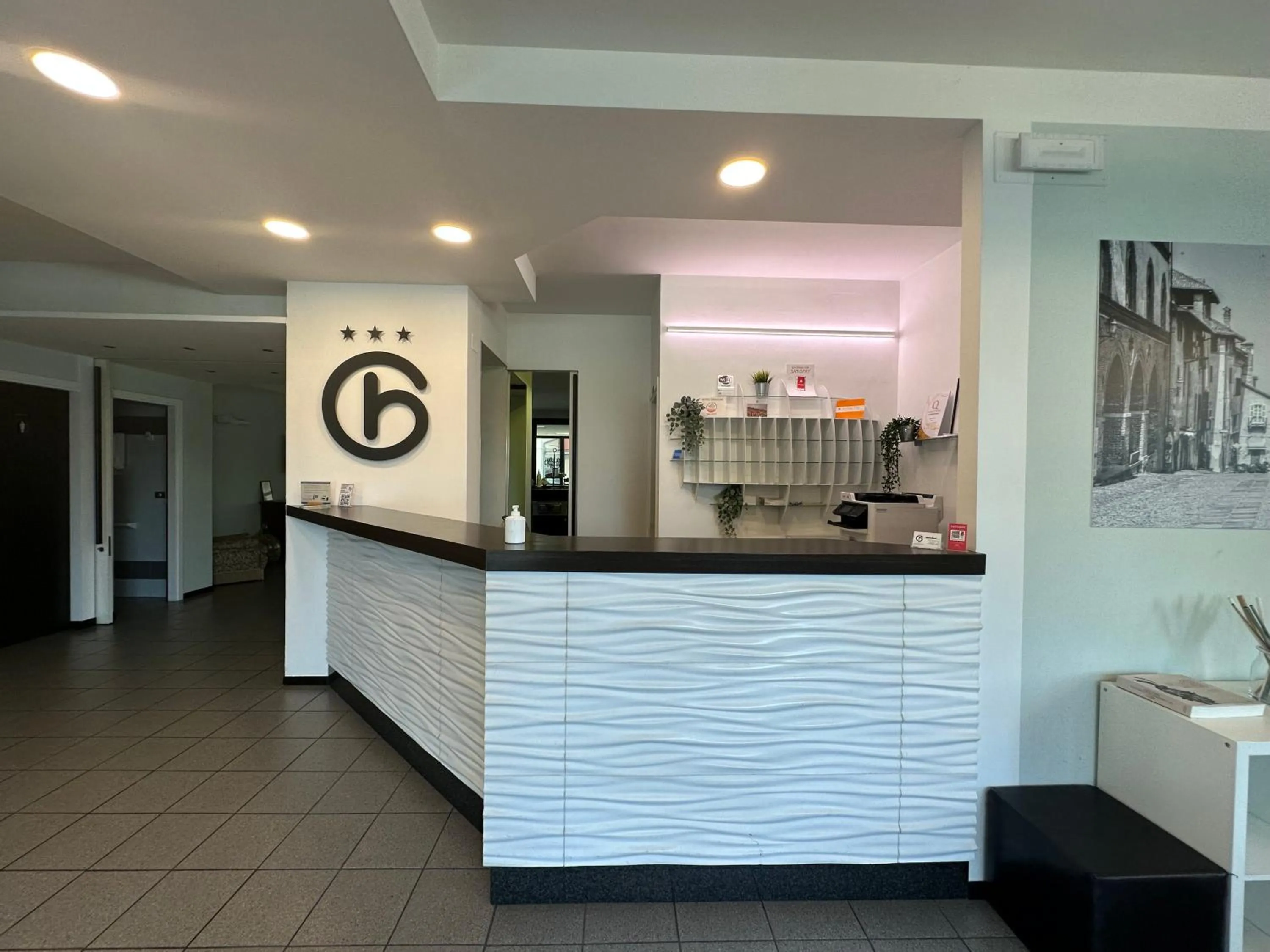 Lobby or reception in Hotel Griselda