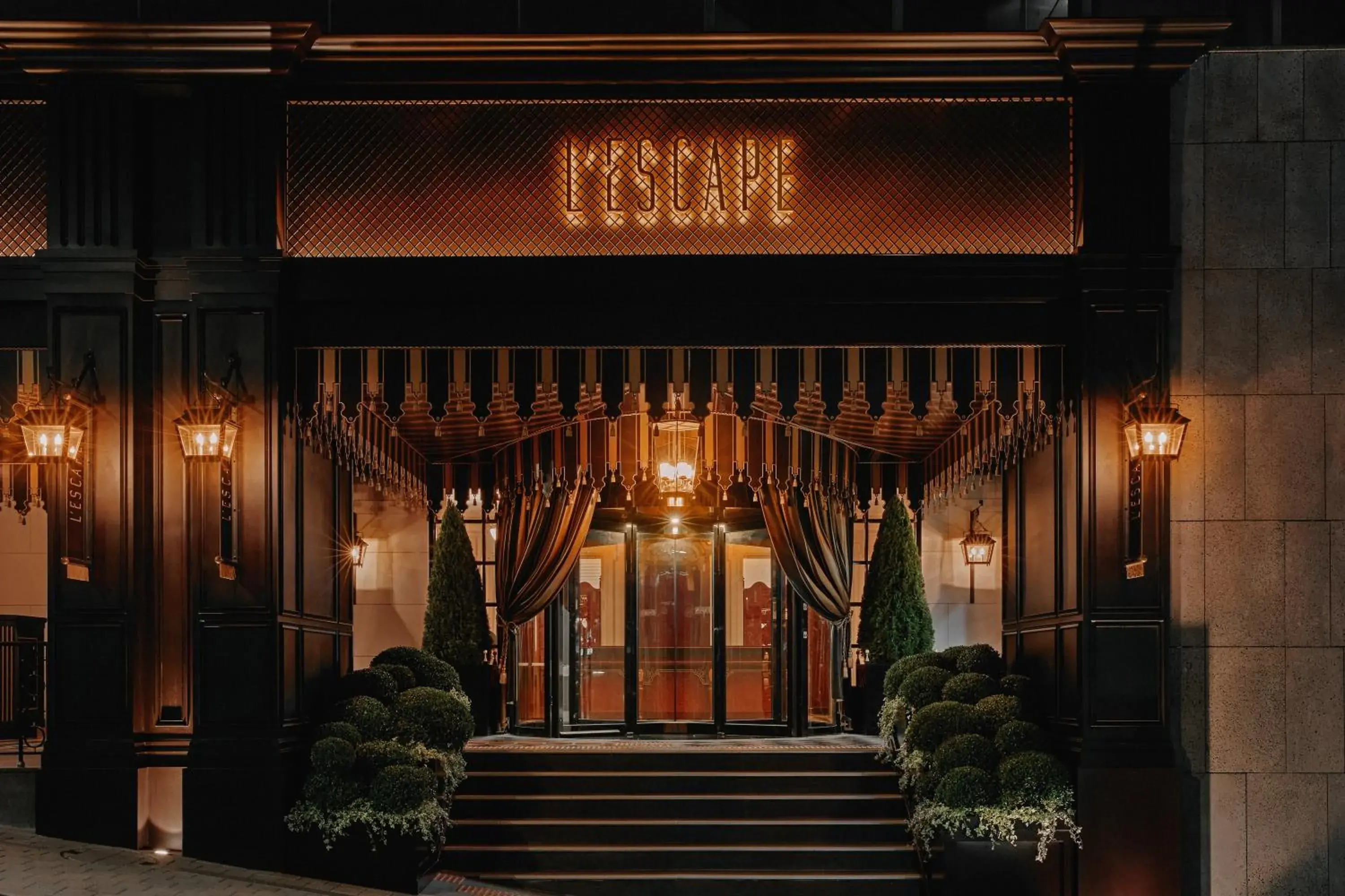 Facade/entrance in L'Escape Hotel